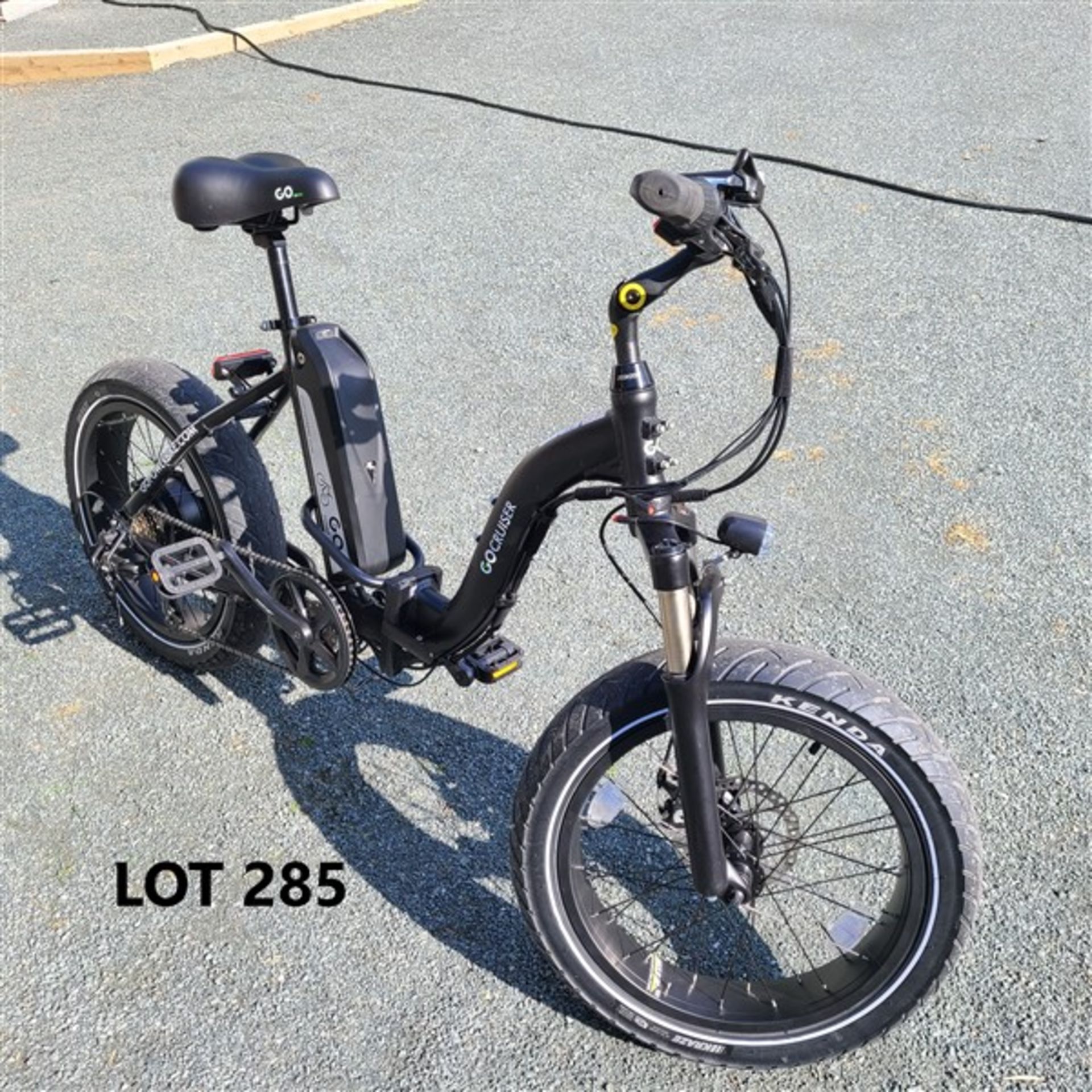 GO CRUISER ELEC. BIKE/FOLDING - AS NEW, COMPLETE WITH MANUALS & CHARGERS. COST TODAY $1499 US DOLLAR