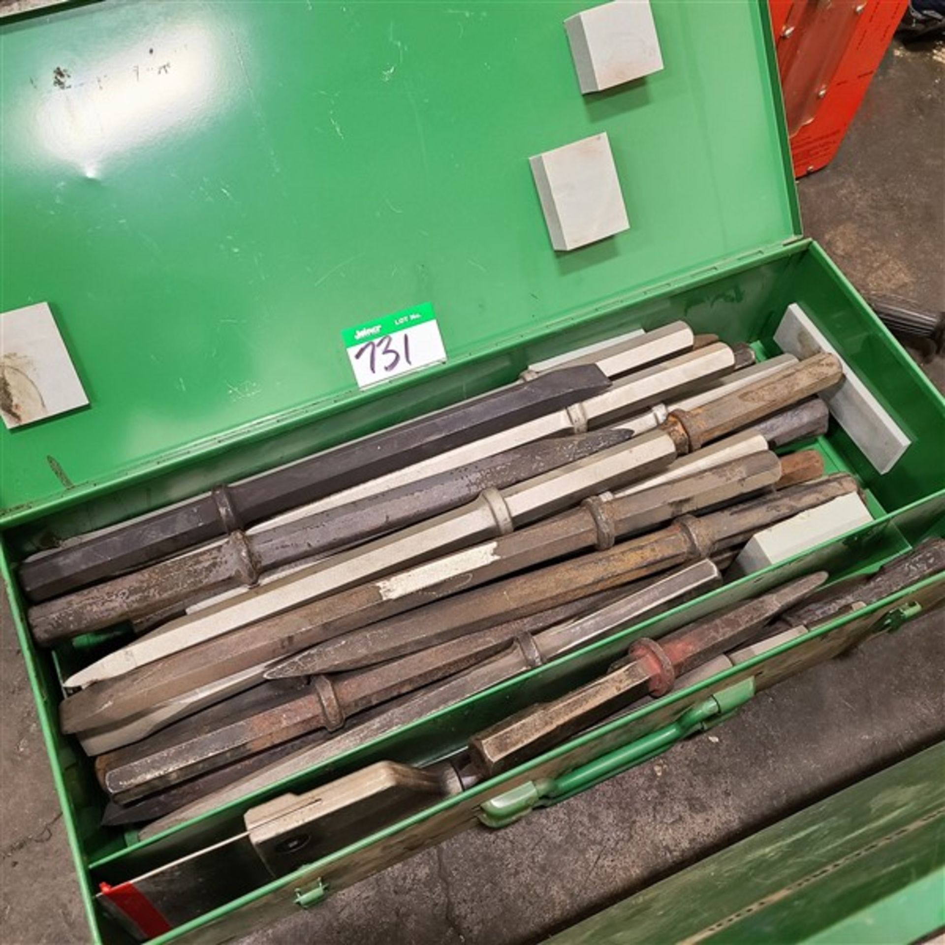 BOX OF HAMMER BITS