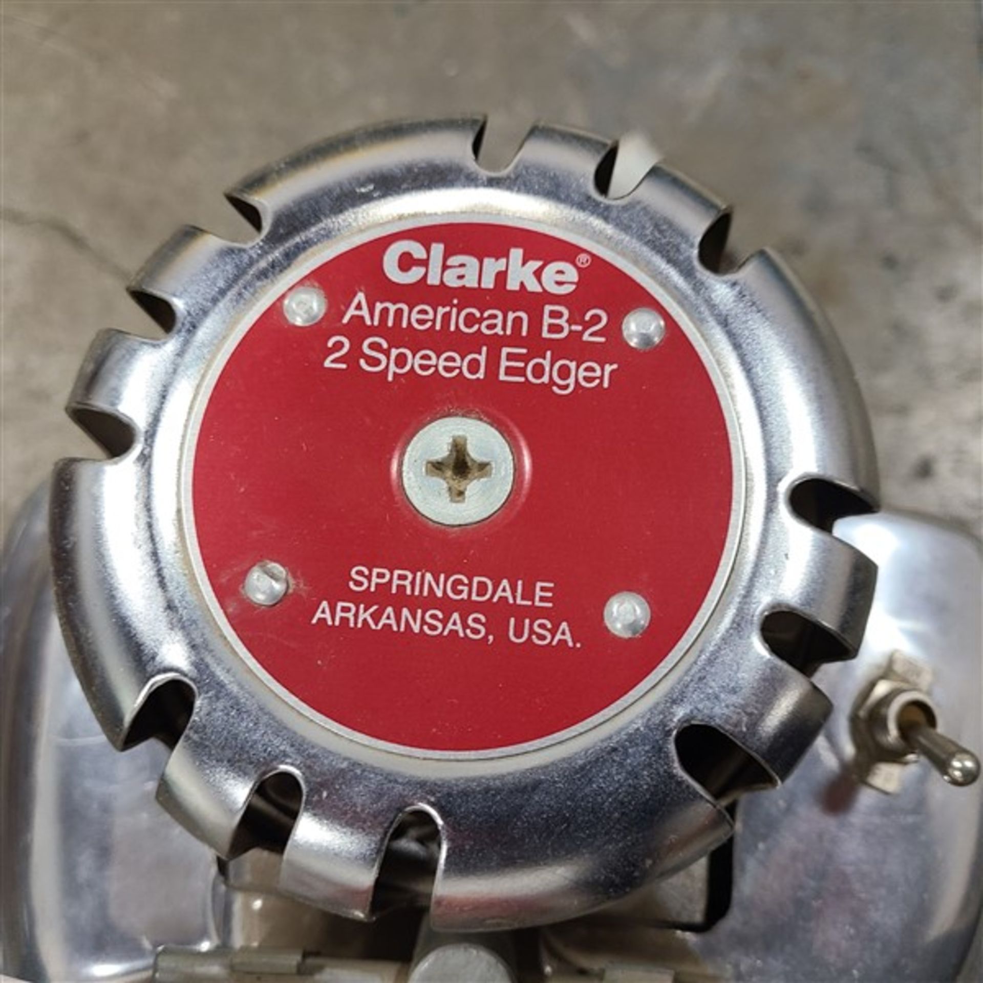 CLARKE AMERICAN B-2 2 SPEED FLOOR EDGER - Image 2 of 2