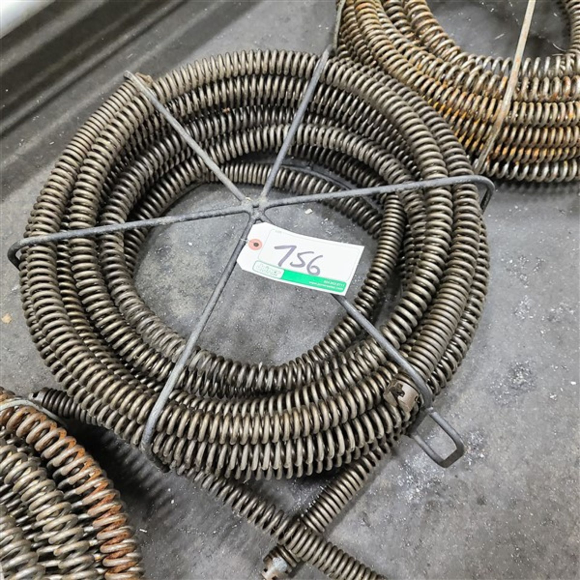 ROLL OF FLEXIBLE DRAIN CLEANING LINE