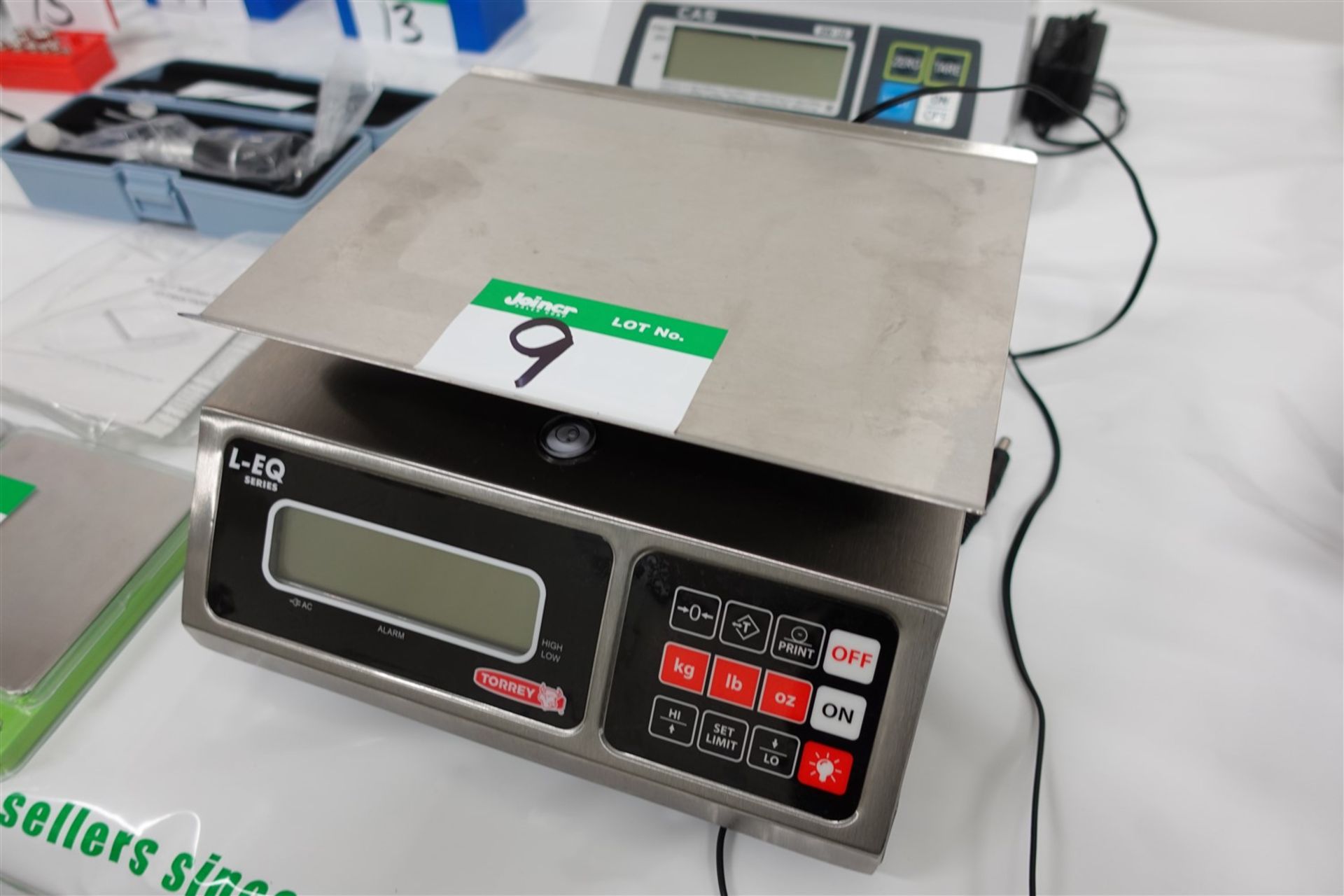 TORREY COUNTER TOP DIGITAL WEIGHING SCALE, MOD. L-EQ 5/10