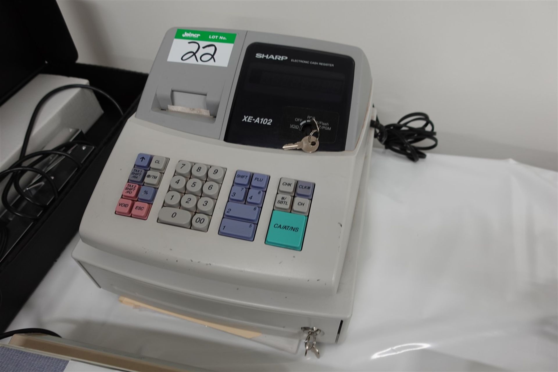 SHARP ELECTRONIC CASH REGISTER MOD. XE-A102