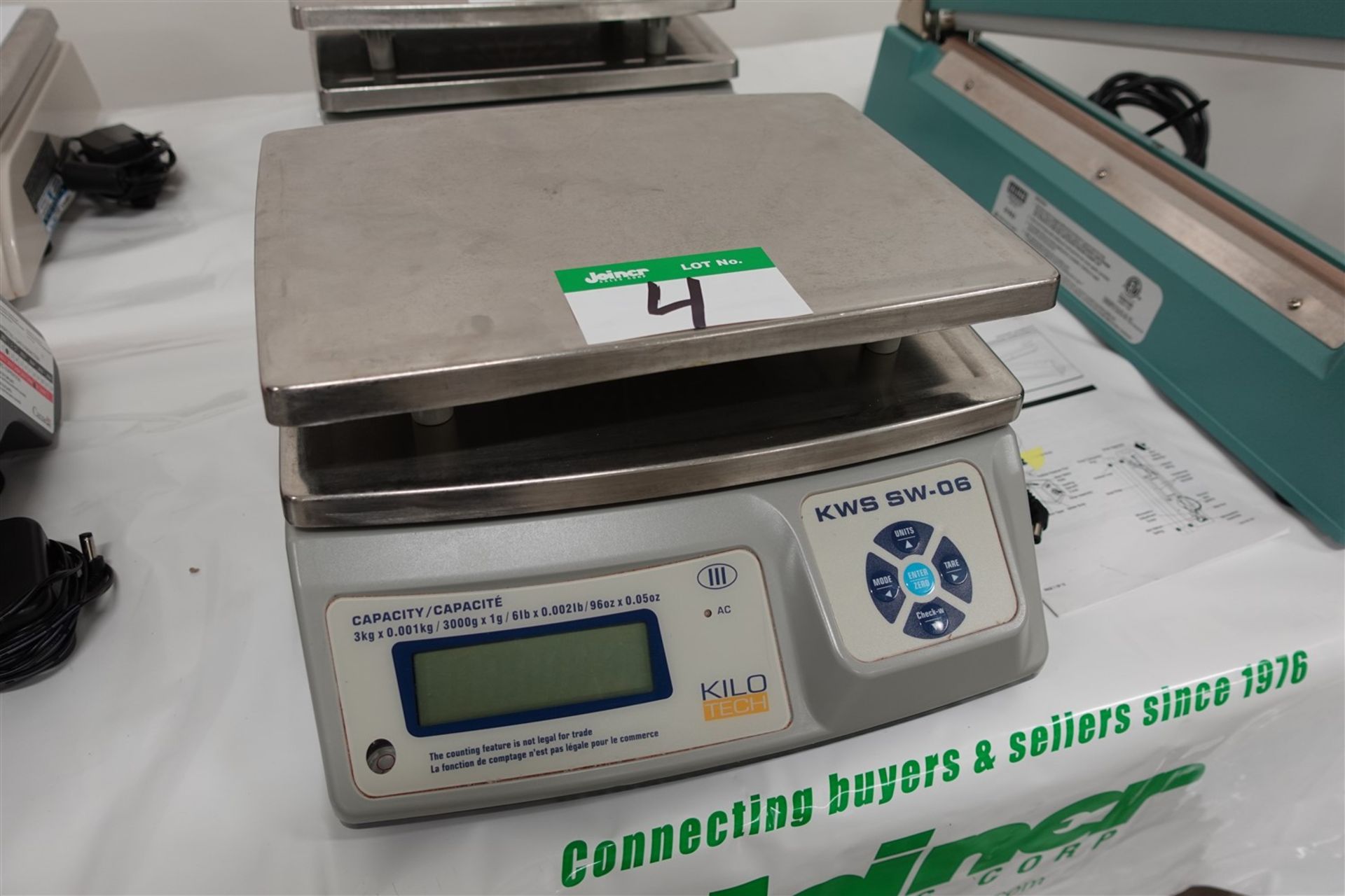 KILOTECH COUNTER TOP DIGITAL WEIGHING SCALE MOD. KWS SW-06