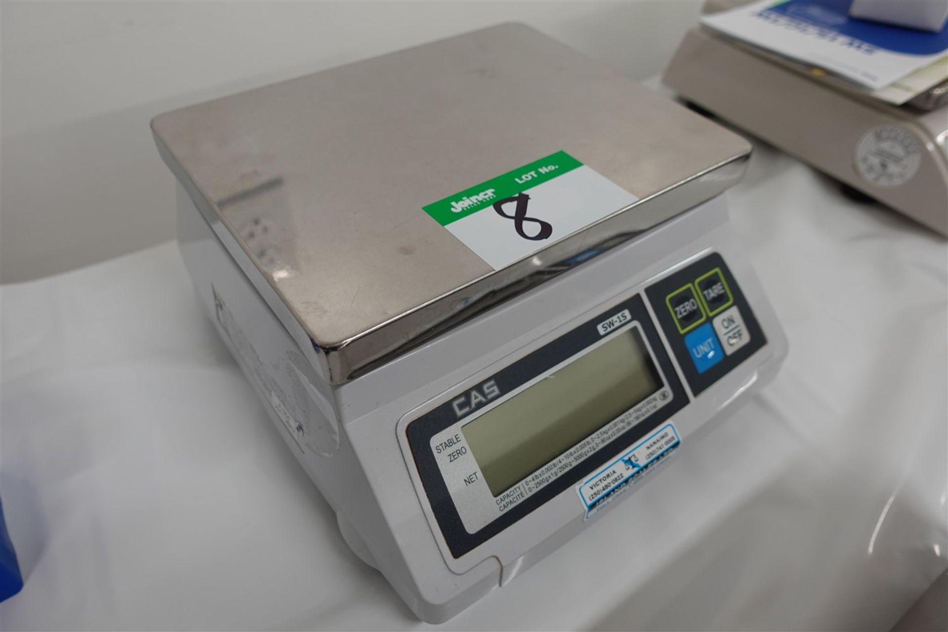 CAS COUNTER TOP DIGITAL WEIGHING SCALE MOD. SW-1S - Image 2 of 3