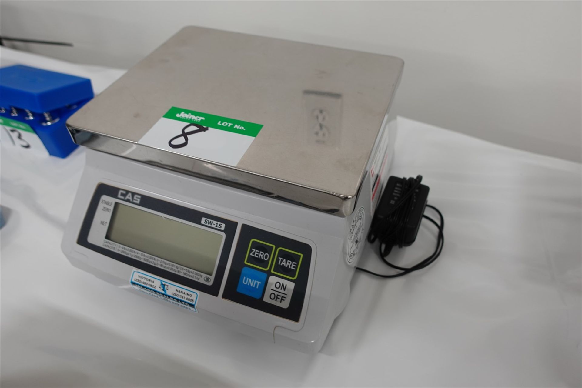 CAS COUNTER TOP DIGITAL WEIGHING SCALE MOD. SW-1S