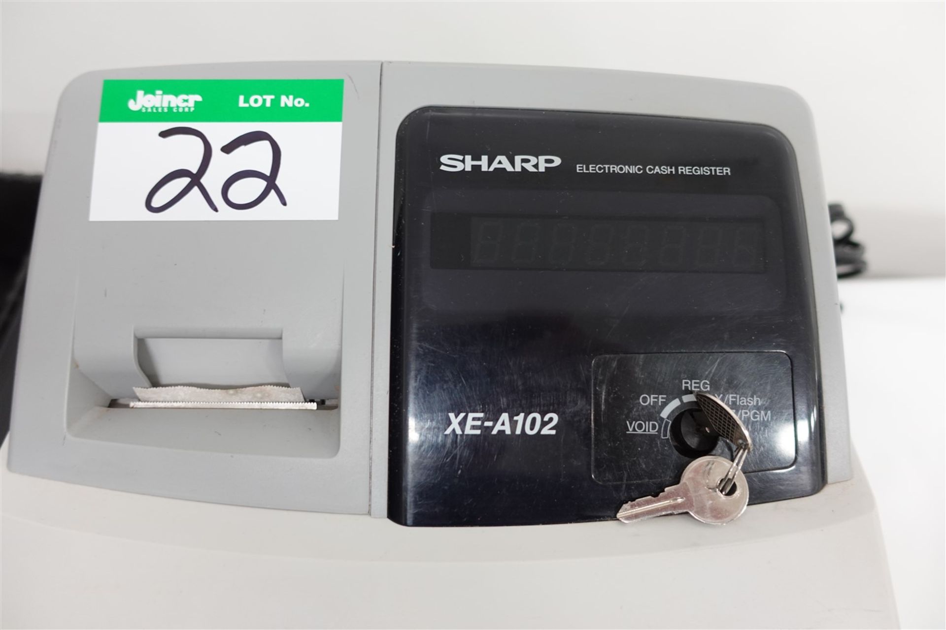 SHARP ELECTRONIC CASH REGISTER MOD. XE-A102 - Image 2 of 2