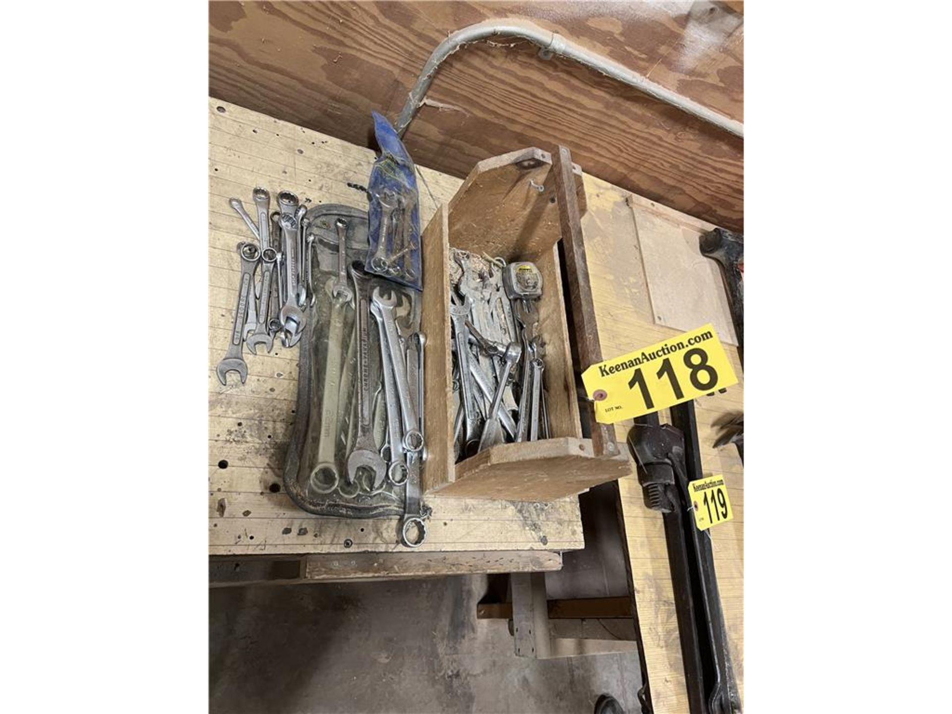LOT: 70-ASSORTED COMBINATION WRENCHES