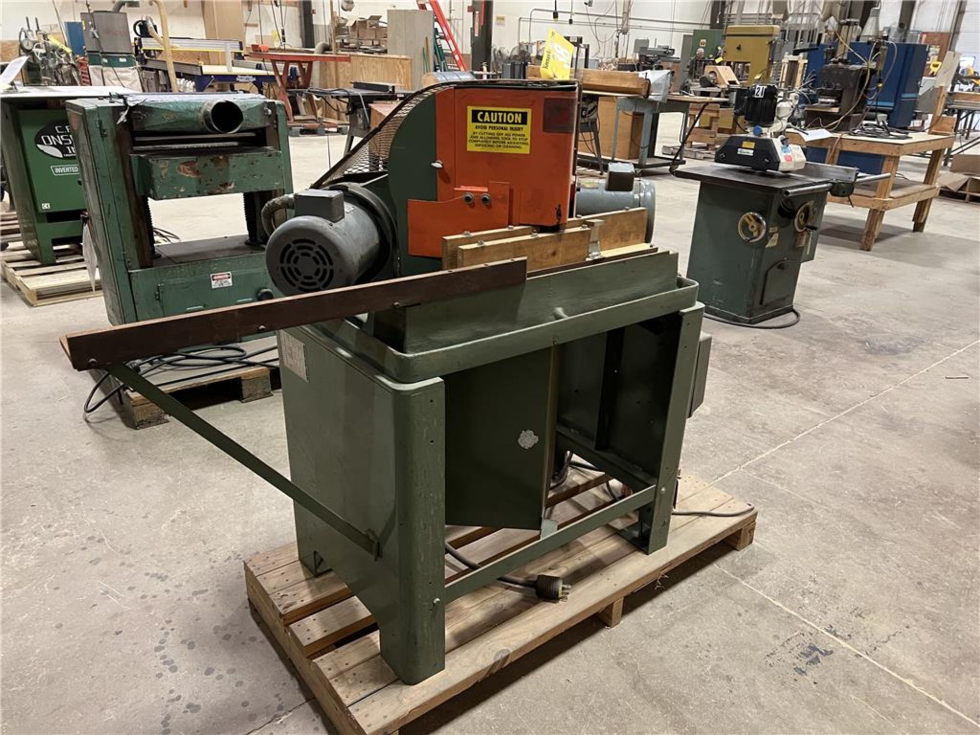 PISTORIUS MN ANGLE SAW, S/N: 22374, 1 & 3PH MOTORS, 1.5HP