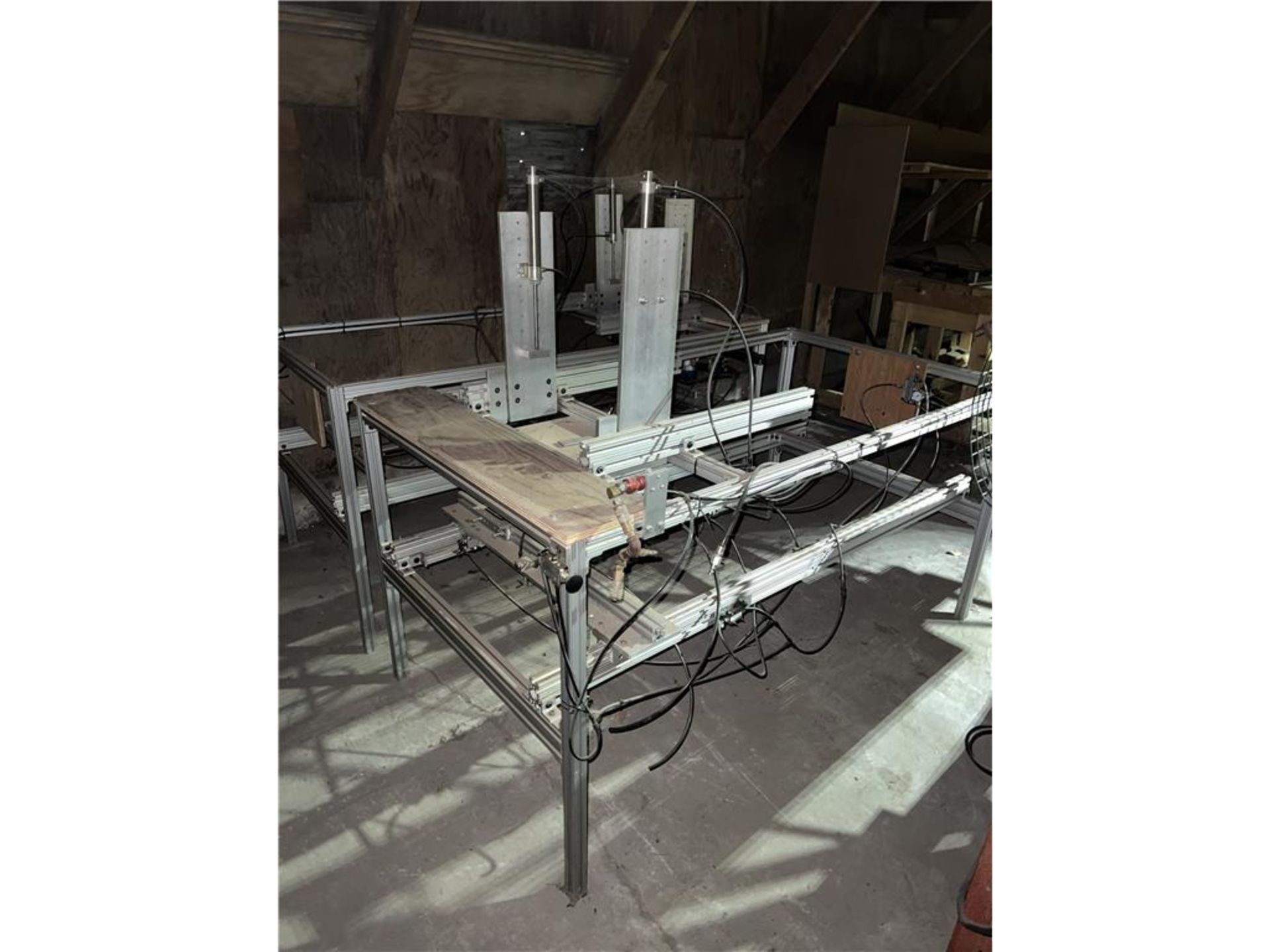 LOT: 4-CUSTOM BUILT BARREL PRODUCTION MACHINES - Image 2 of 4