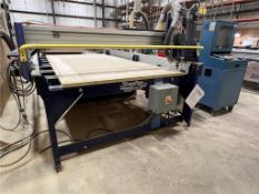 2014 SHOPBOT PRSALPHA 120" X 60" CNC ROUTER TABLE, INSERVICE 2015. ROUTER HEAD & DUAL AIR DRILL