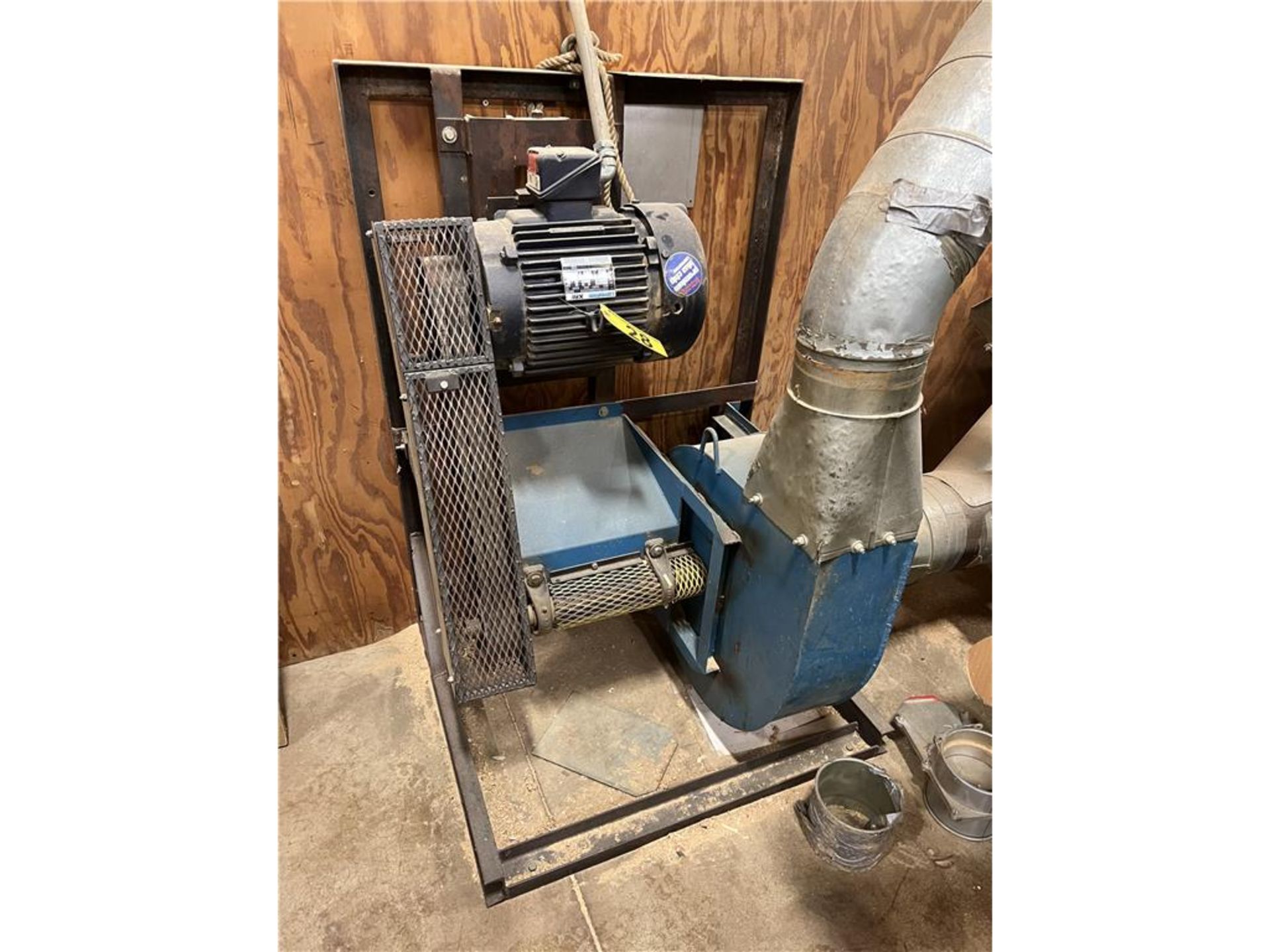 HAHNEL BROS. MODEL HBC9 BLOWER, 10HP, 3PH, S/N: 11491