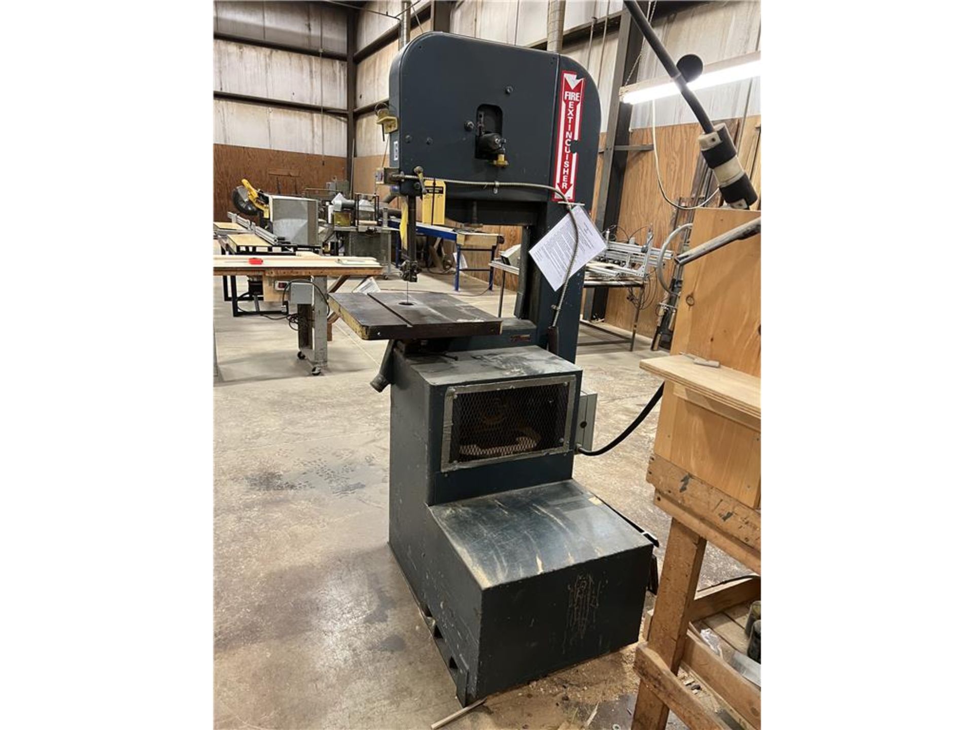 DELTA ROCKWELL BANDSAW, S/N: 8766-A - Image 2 of 3