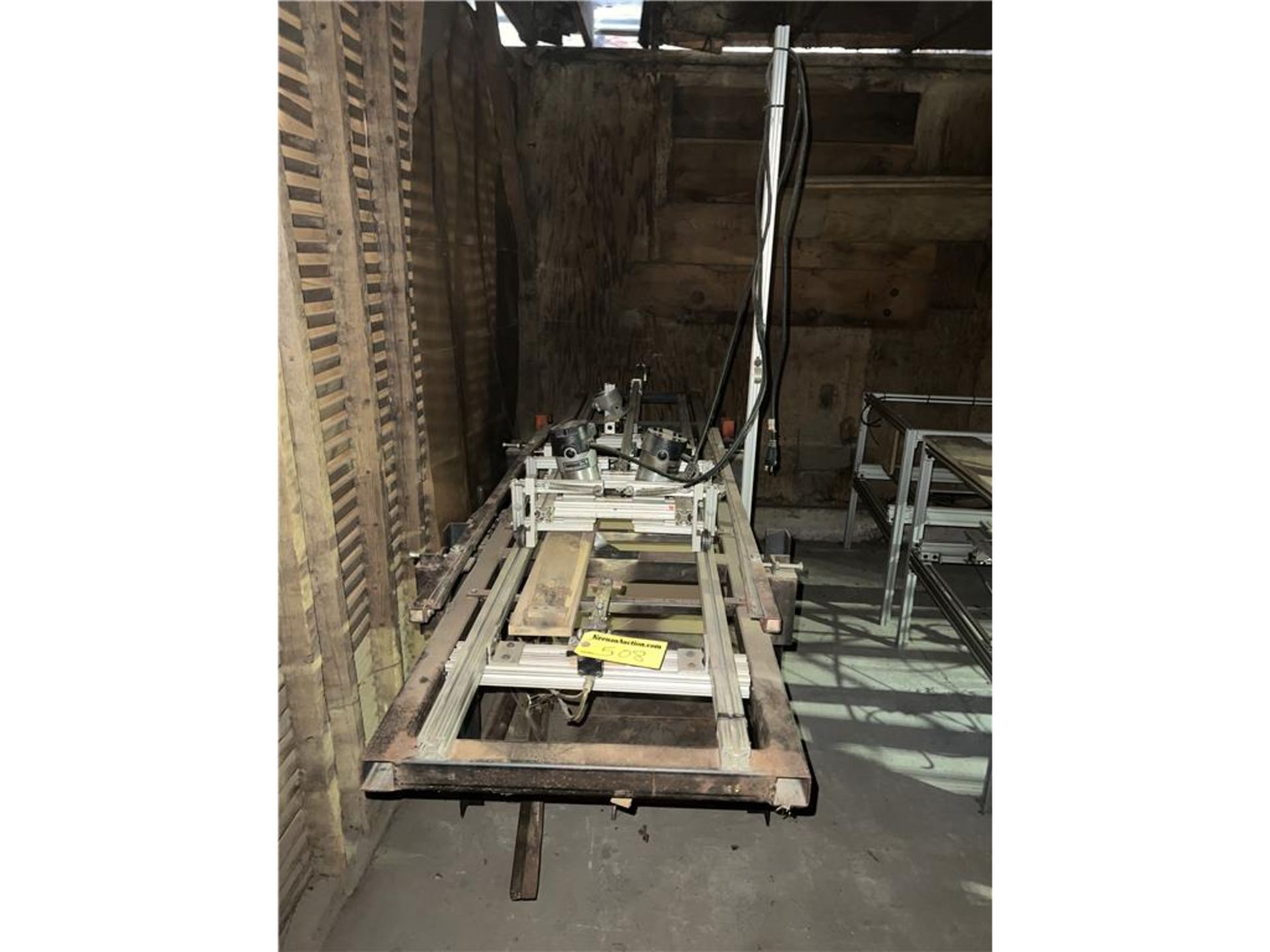 LOT: 4-CUSTOM BUILT BARREL PRODUCTION MACHINES