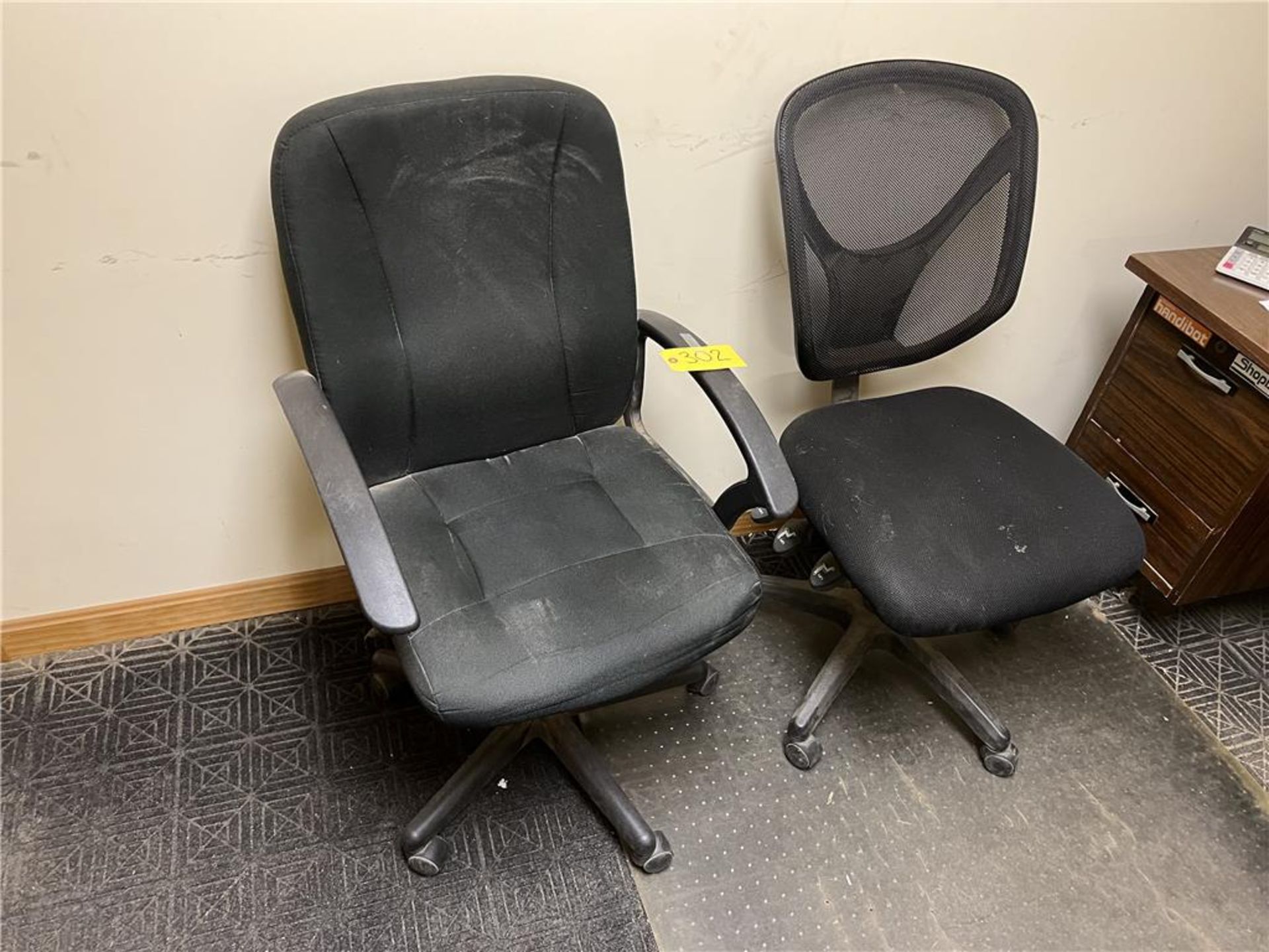 2-SWIVEL OFFICE CHAIRS