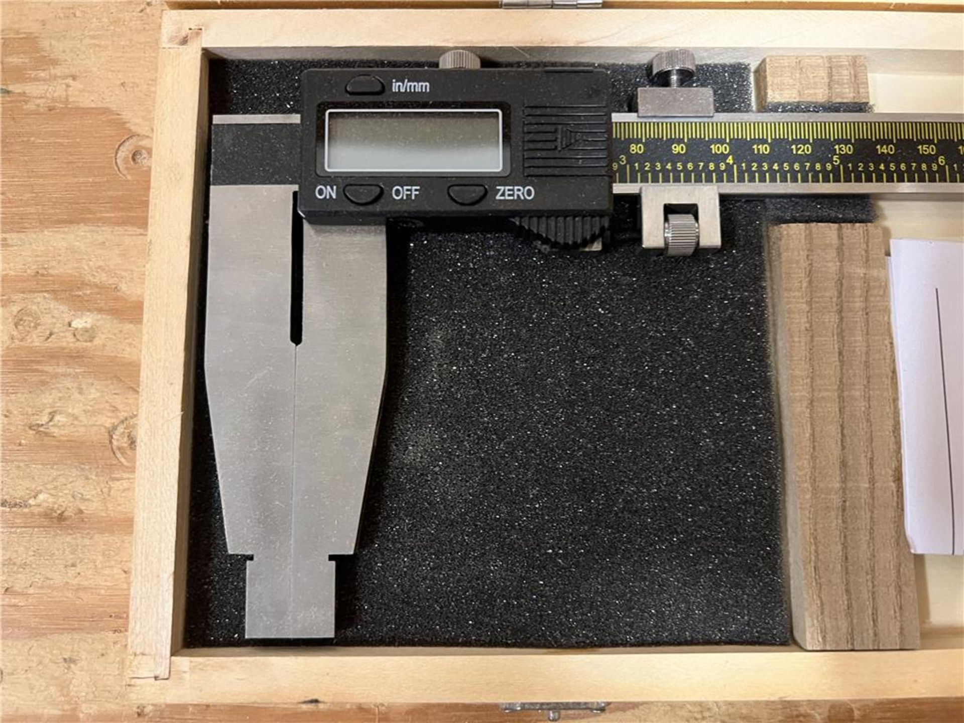 LOT: ASSORTED CALIPERS, MICROMETER, MAGNETIC BASE W/ BROWN & SHARP DIAL INDICATOR - Image 2 of 6