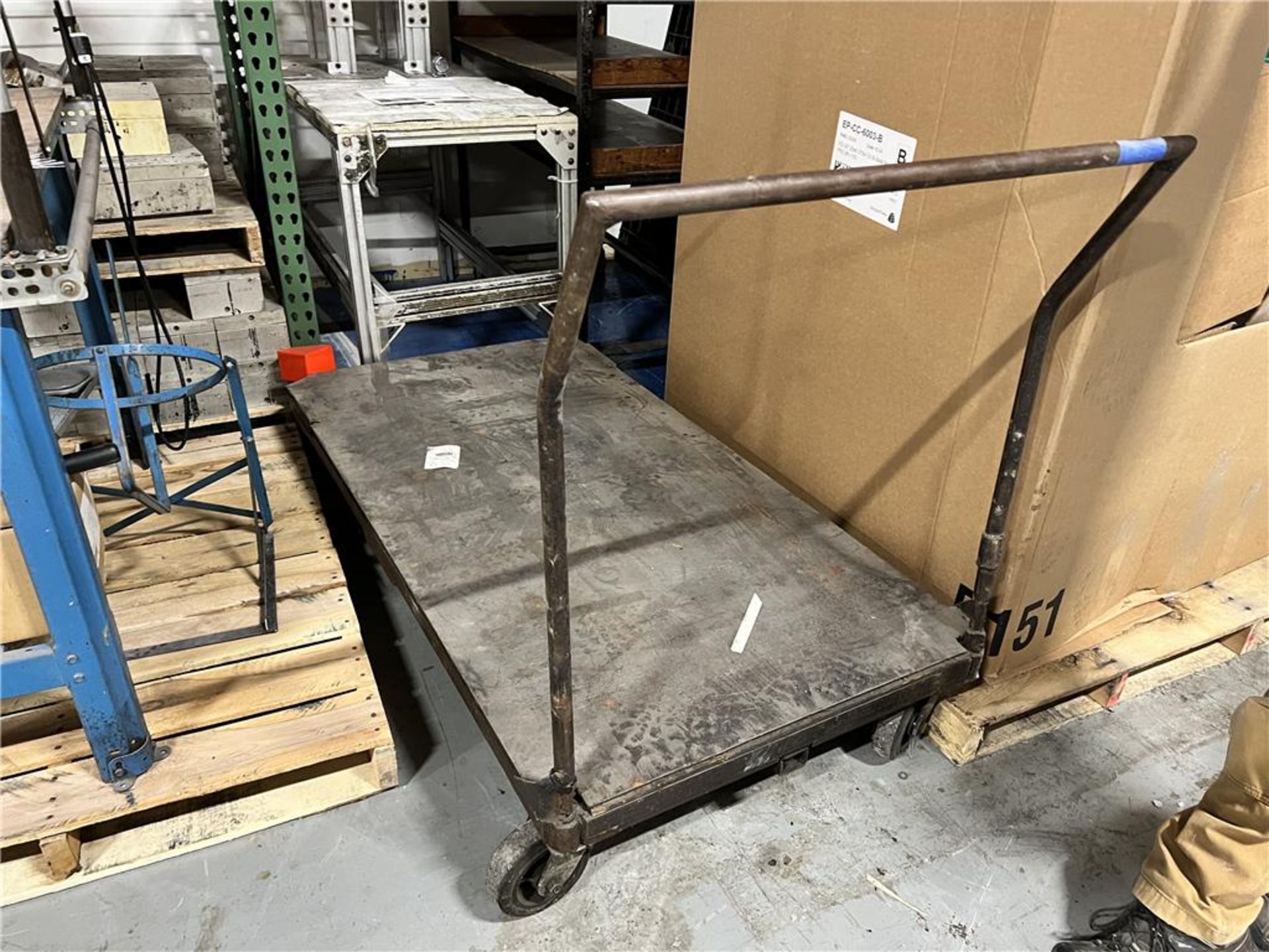 STEEL WAREHOUSE CART