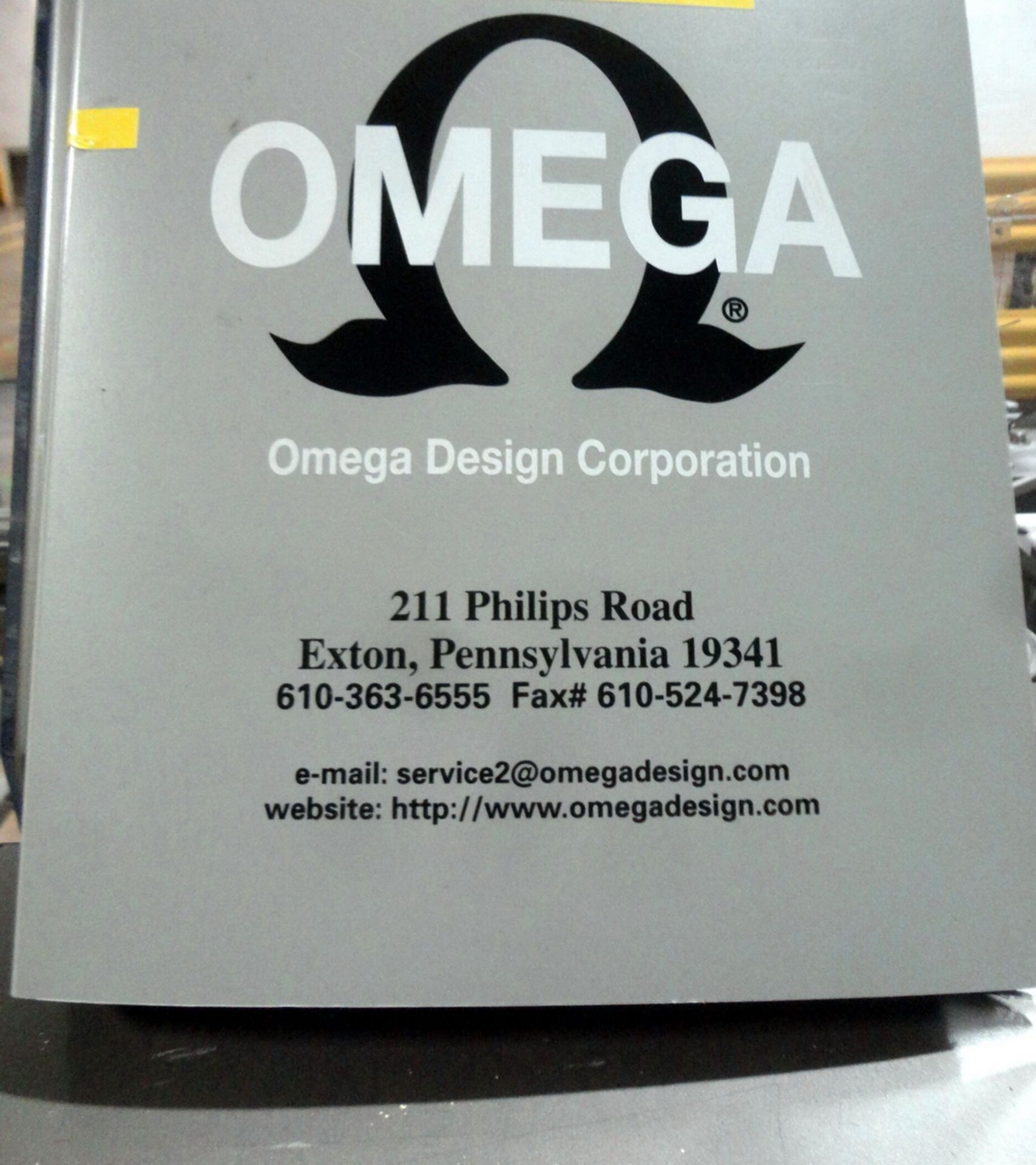 Omega Carton Collator, Model HFPO (horizontal fifth panel orientator), S/N 00-J27396 - Image 7 of 7