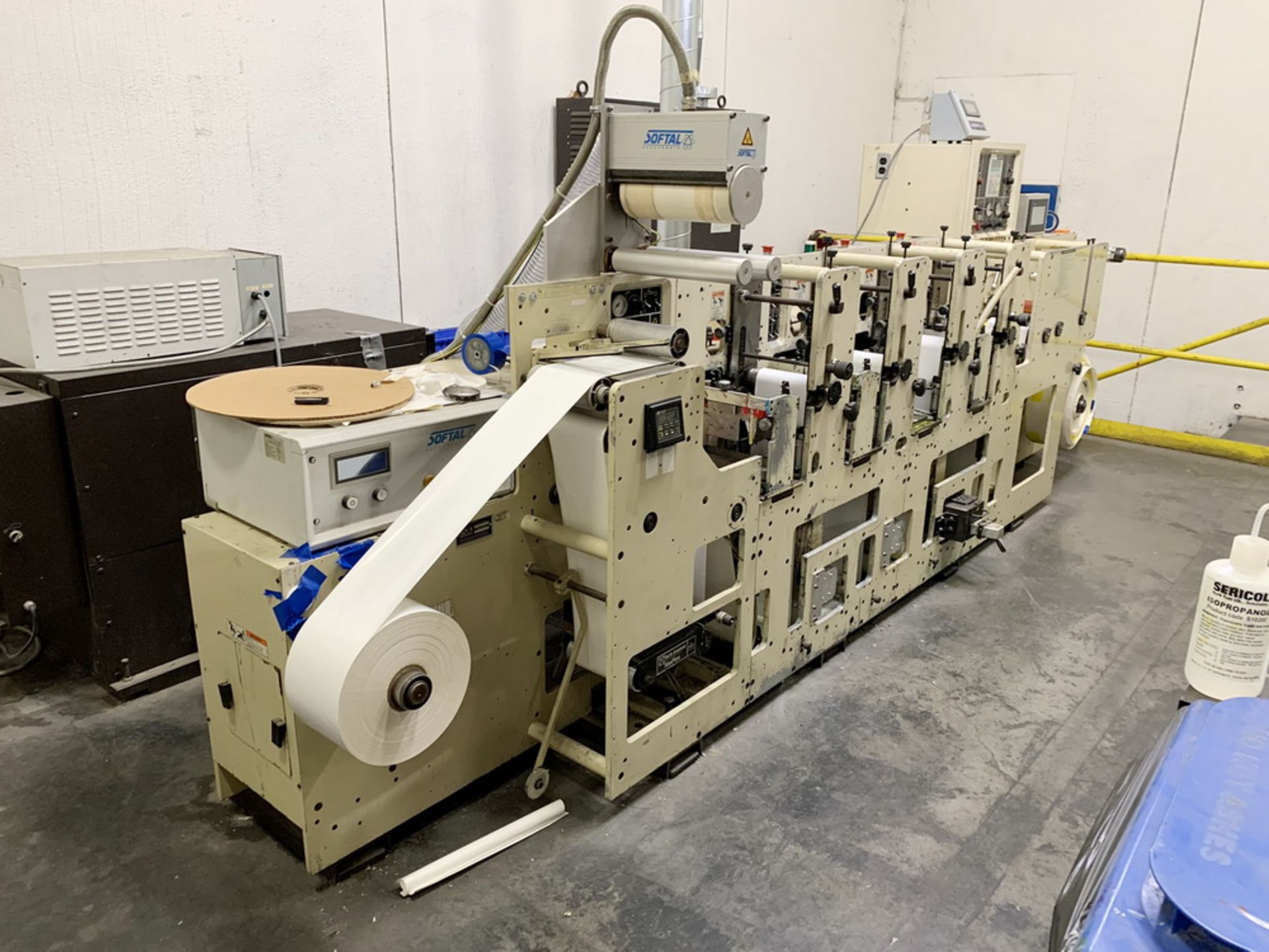 MARK ANDY REEL TO REEL LABEL PRINTING PRESS