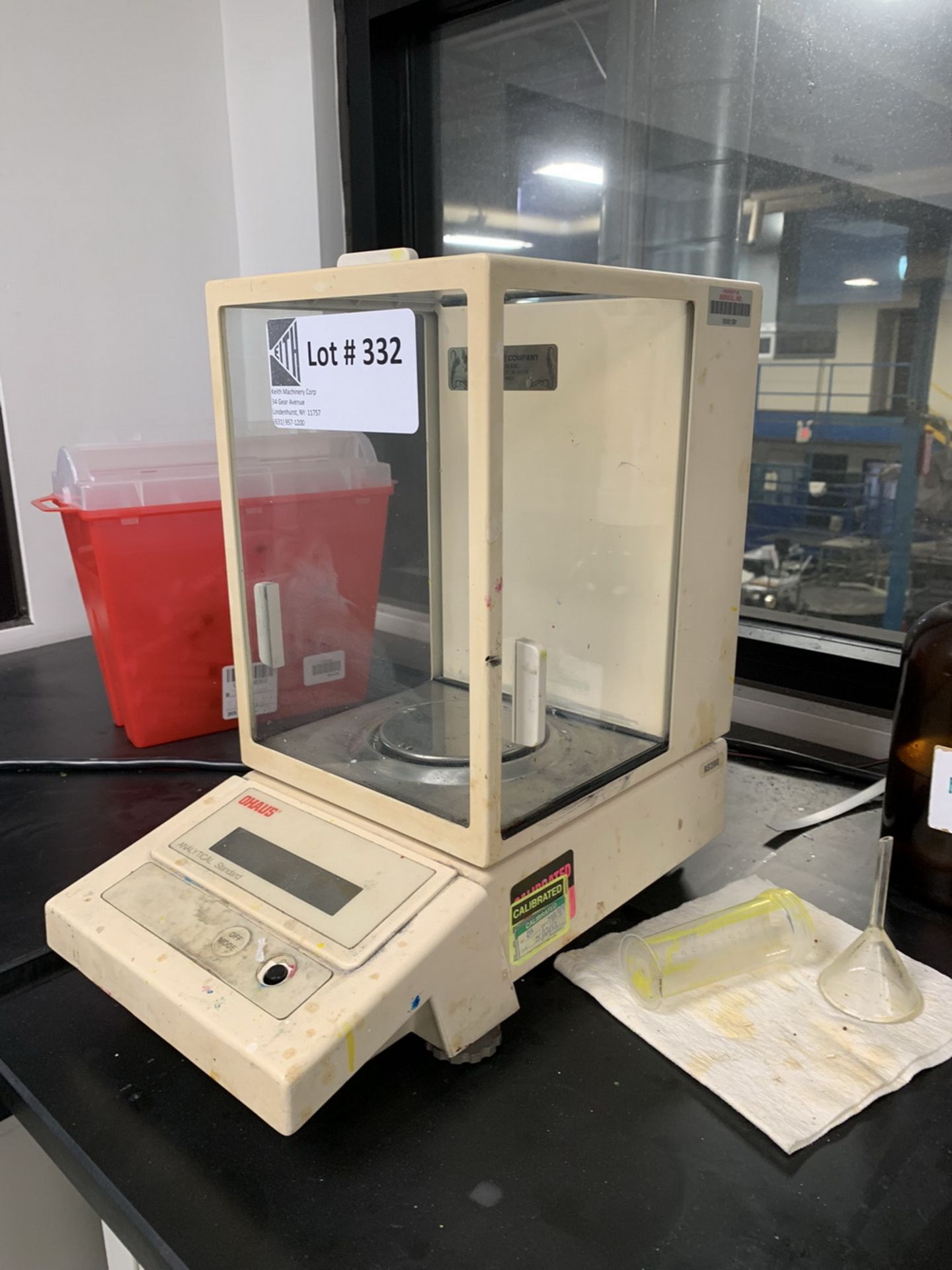 OHAUS ANALYTICAL BALANCE, MODEL AS200 - Image 3 of 3