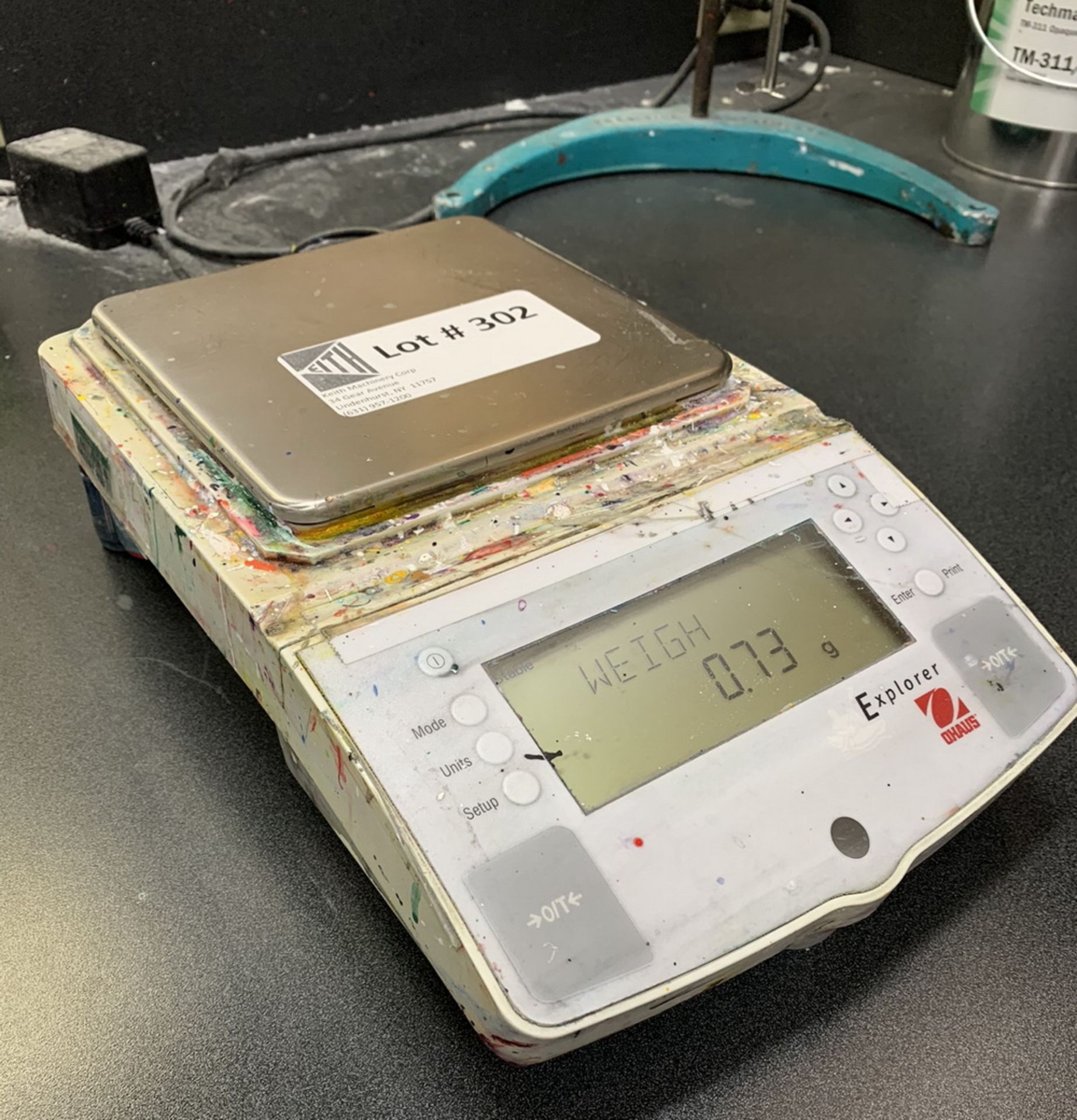 OHAUS LABORATORY SCALE, MODEL EXPLORER - Image 2 of 2