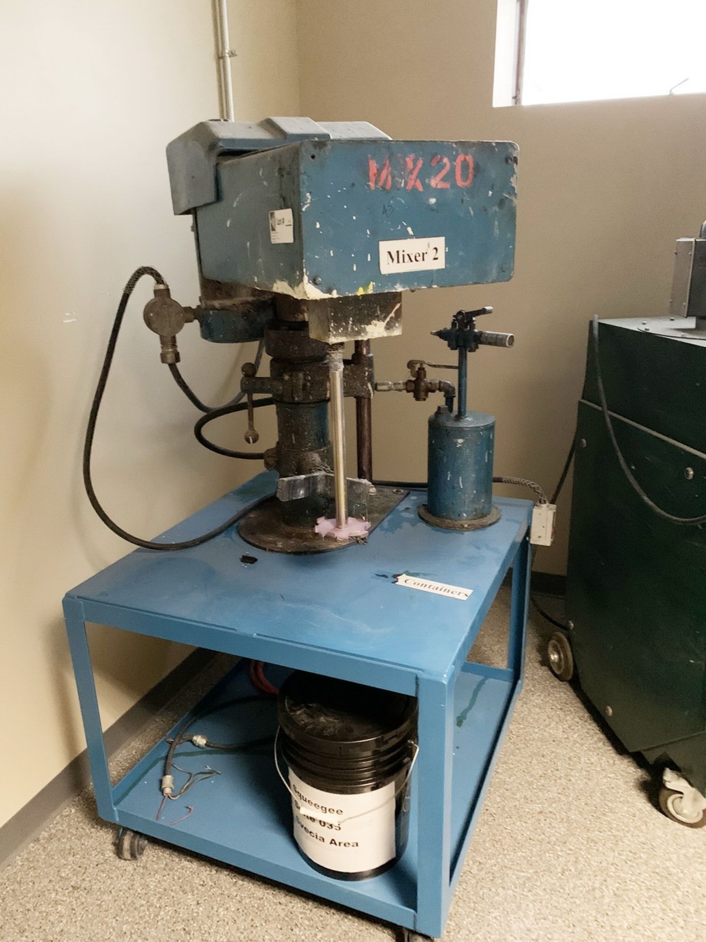 COWLES DUAL MOROR, DUAL SHAFT LAB DISPERSER