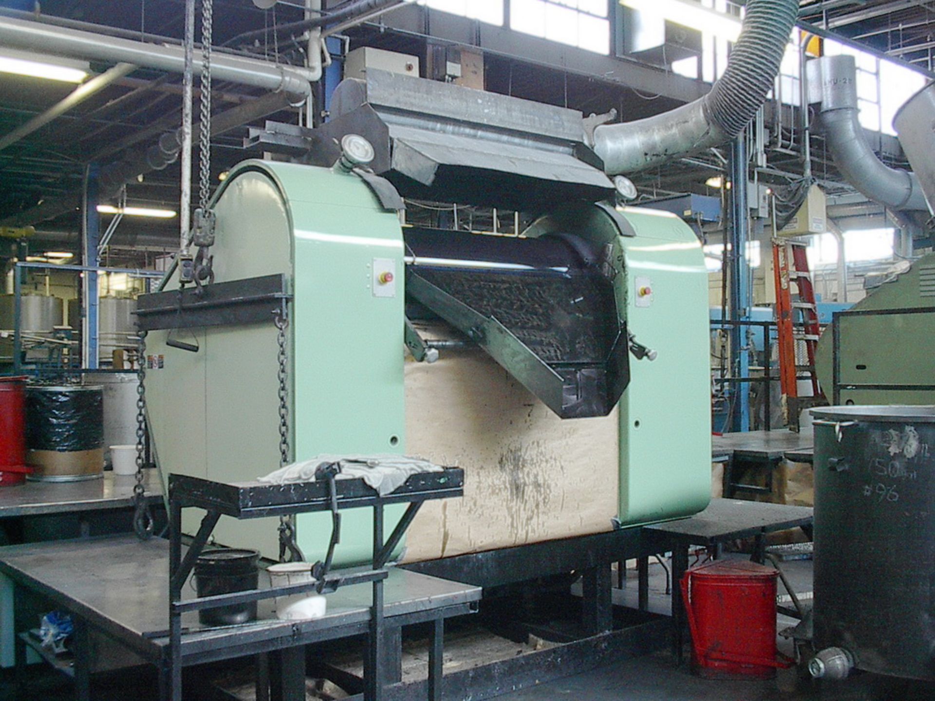 BUHLER SDV1100 THREE ROLL MILL