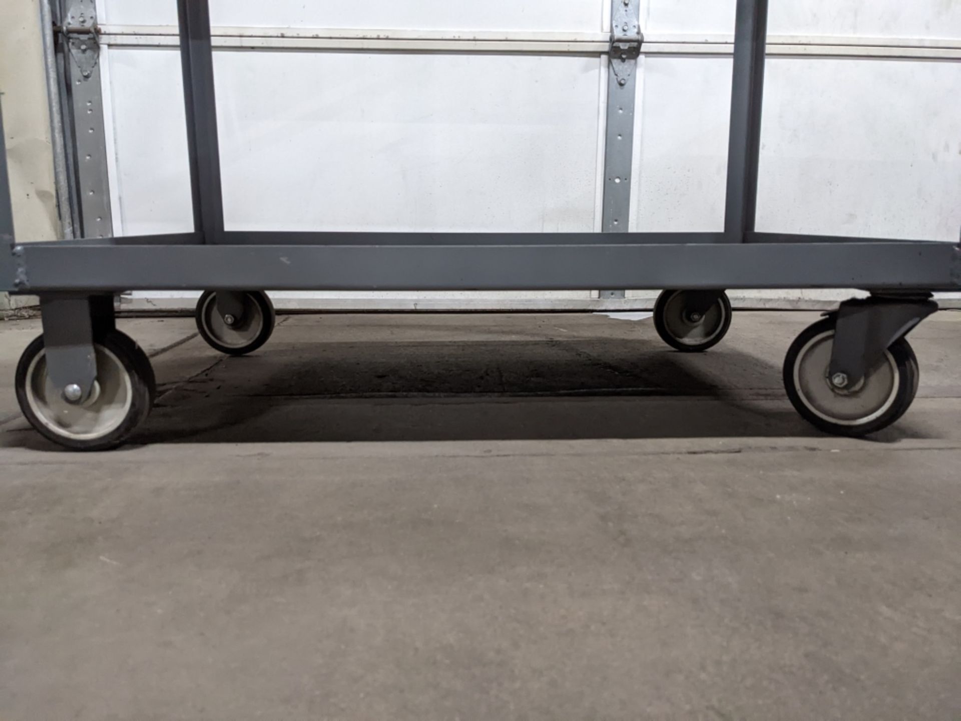 Uline Metal Two Tier Utility Cart. Surface - Image 5 of 5