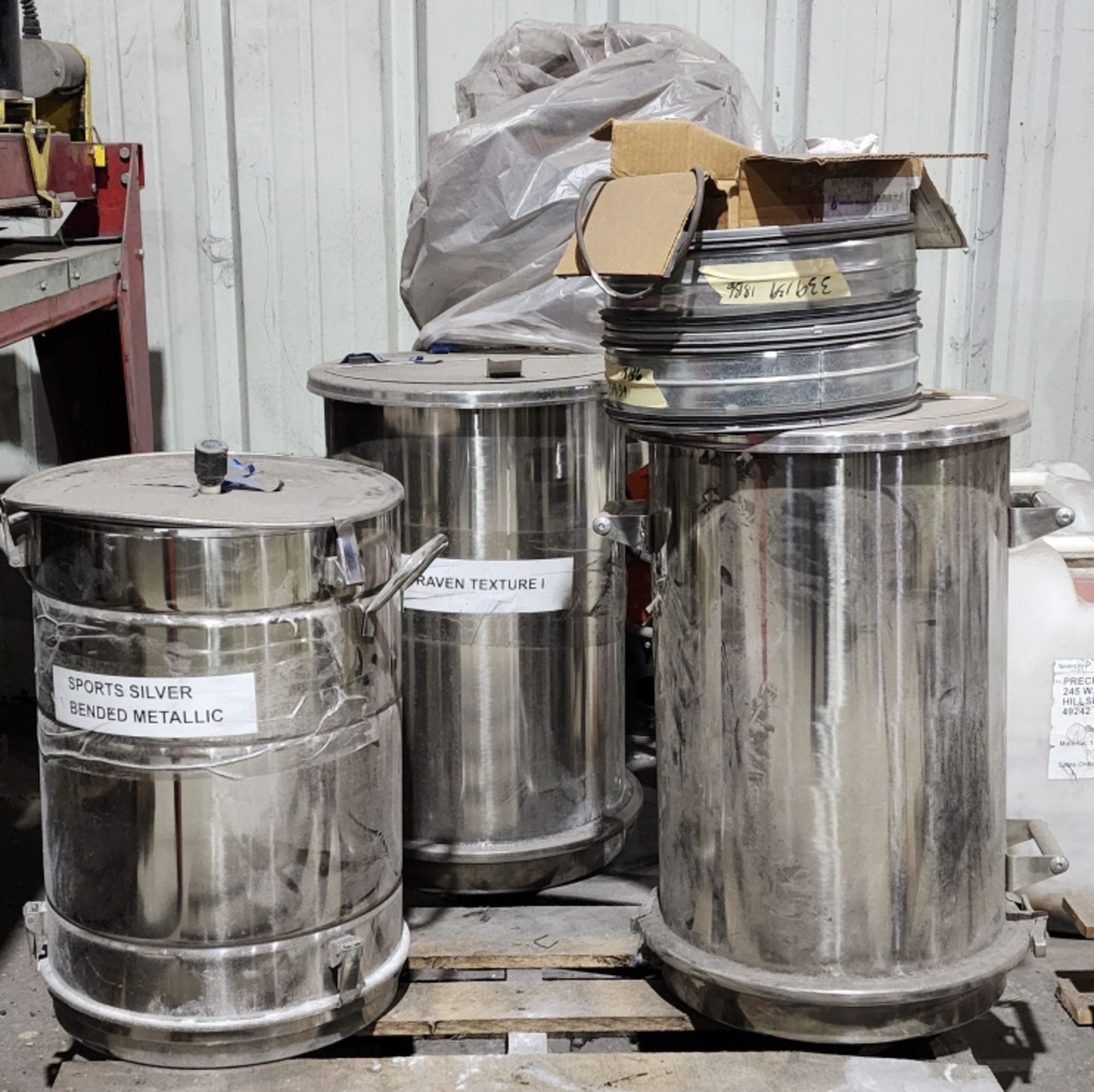 Metal Paint Cans Sprayer System 21" & 24" Tall