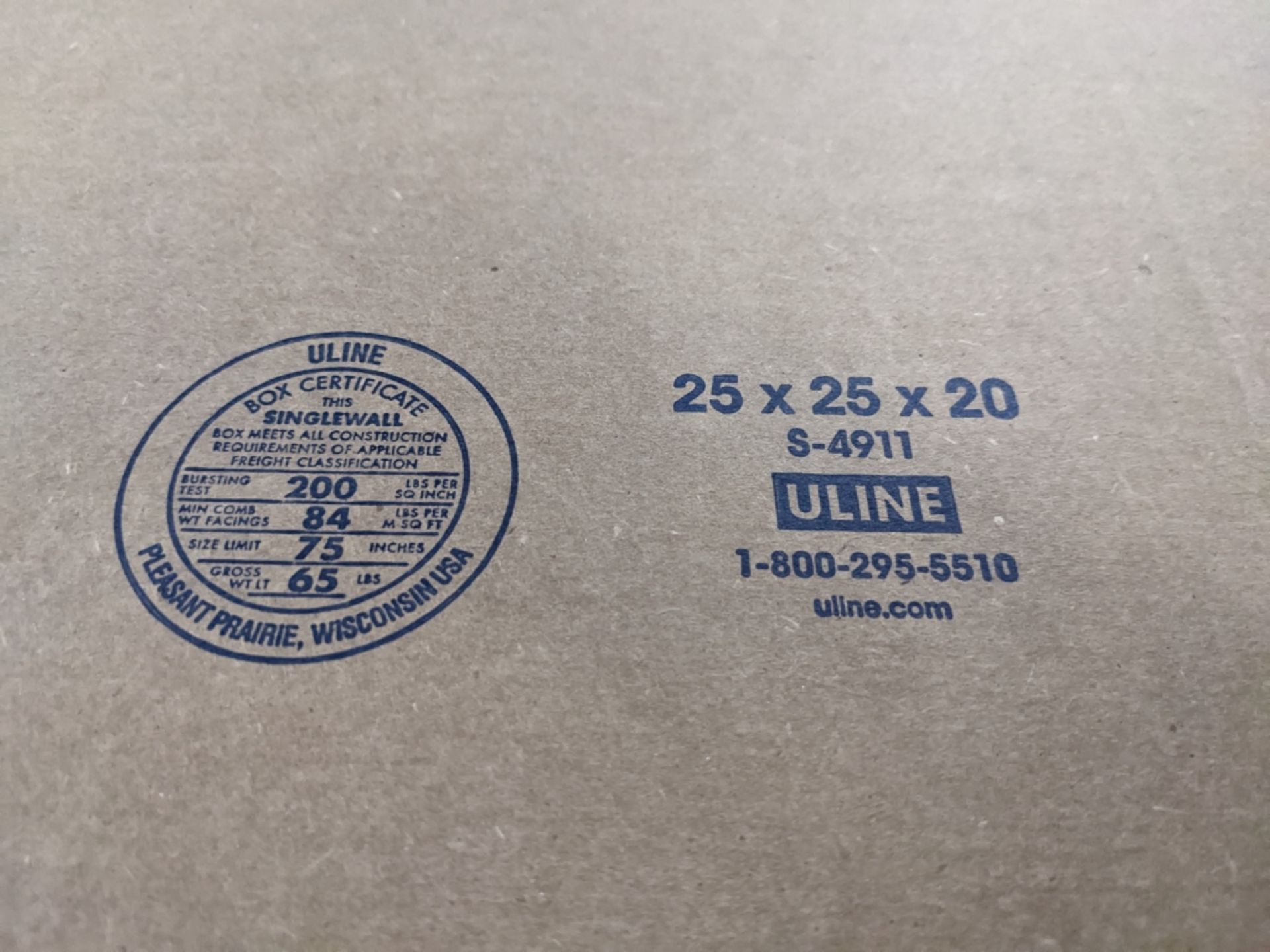 Pallet of Uline 25 x 25 x 20 Shipping Boxes. - Image 4 of 4