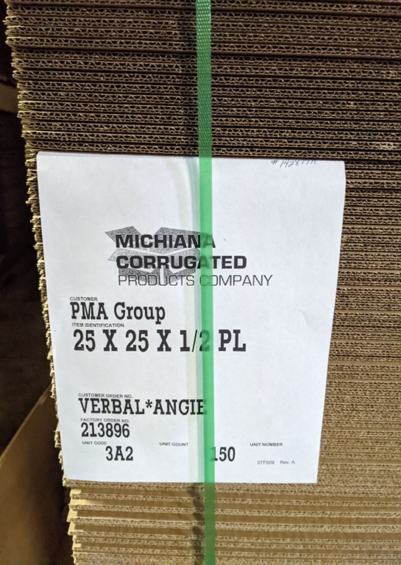 Michigan Corrugated Products Co. "Precision Metal - Image 3 of 3