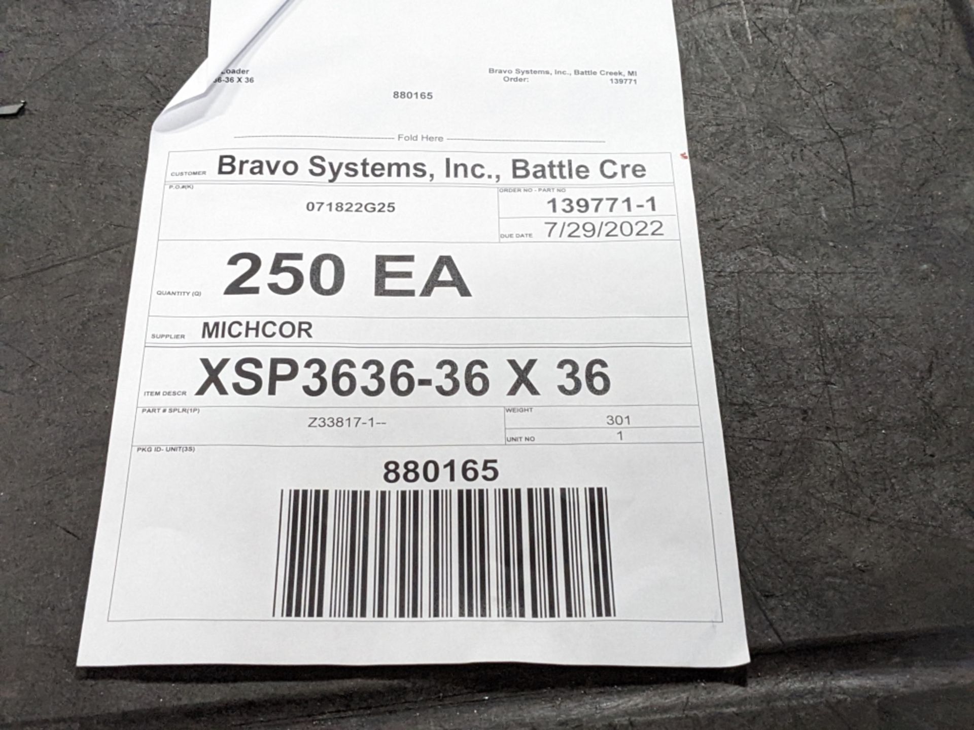 Bravo XSP3636-36 X 36. Cardboard Sheets. 36" x - Image 4 of 4