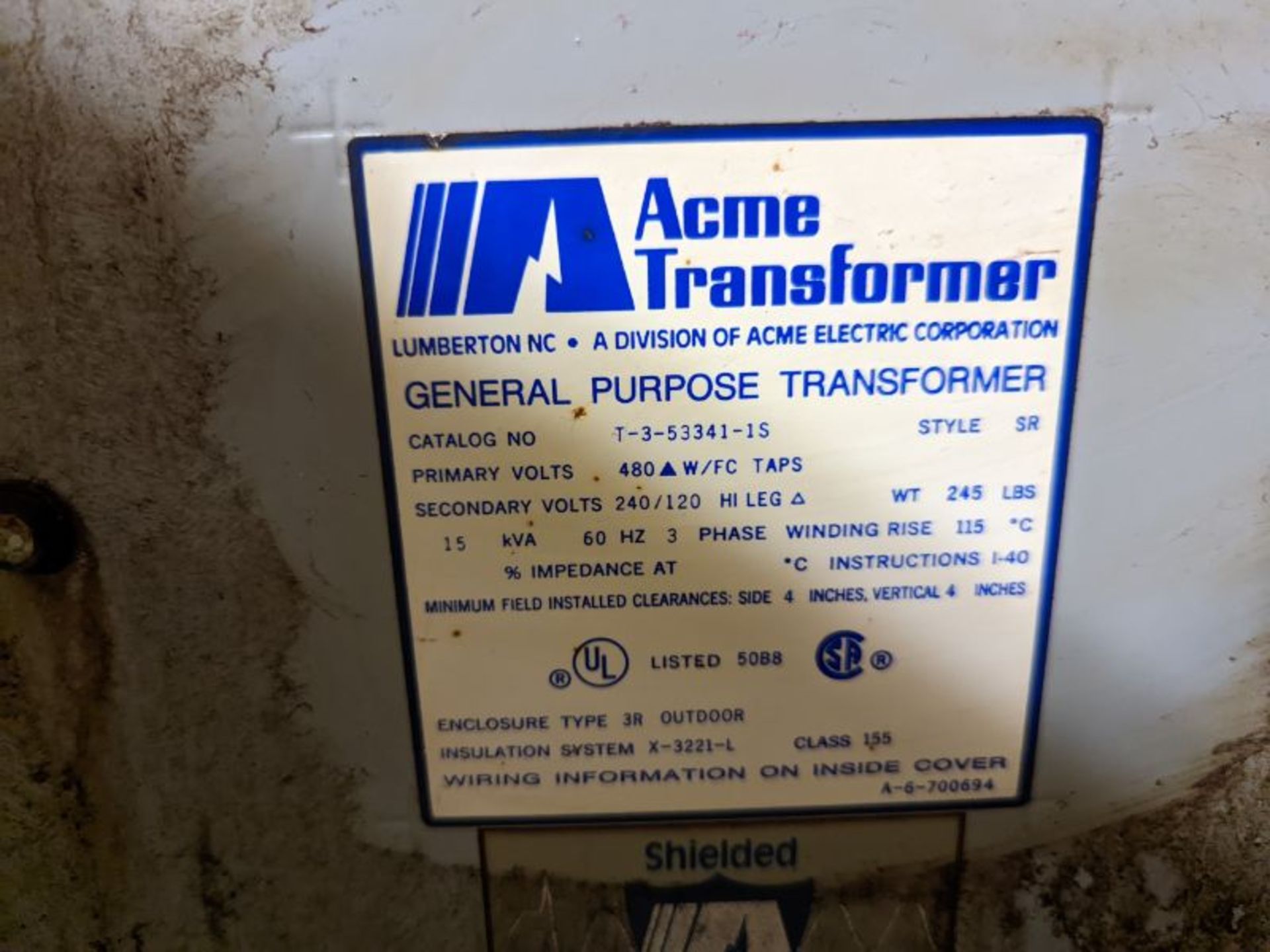 220 3 Phase 480 3 Phase transformer - Bild 2 aus 2