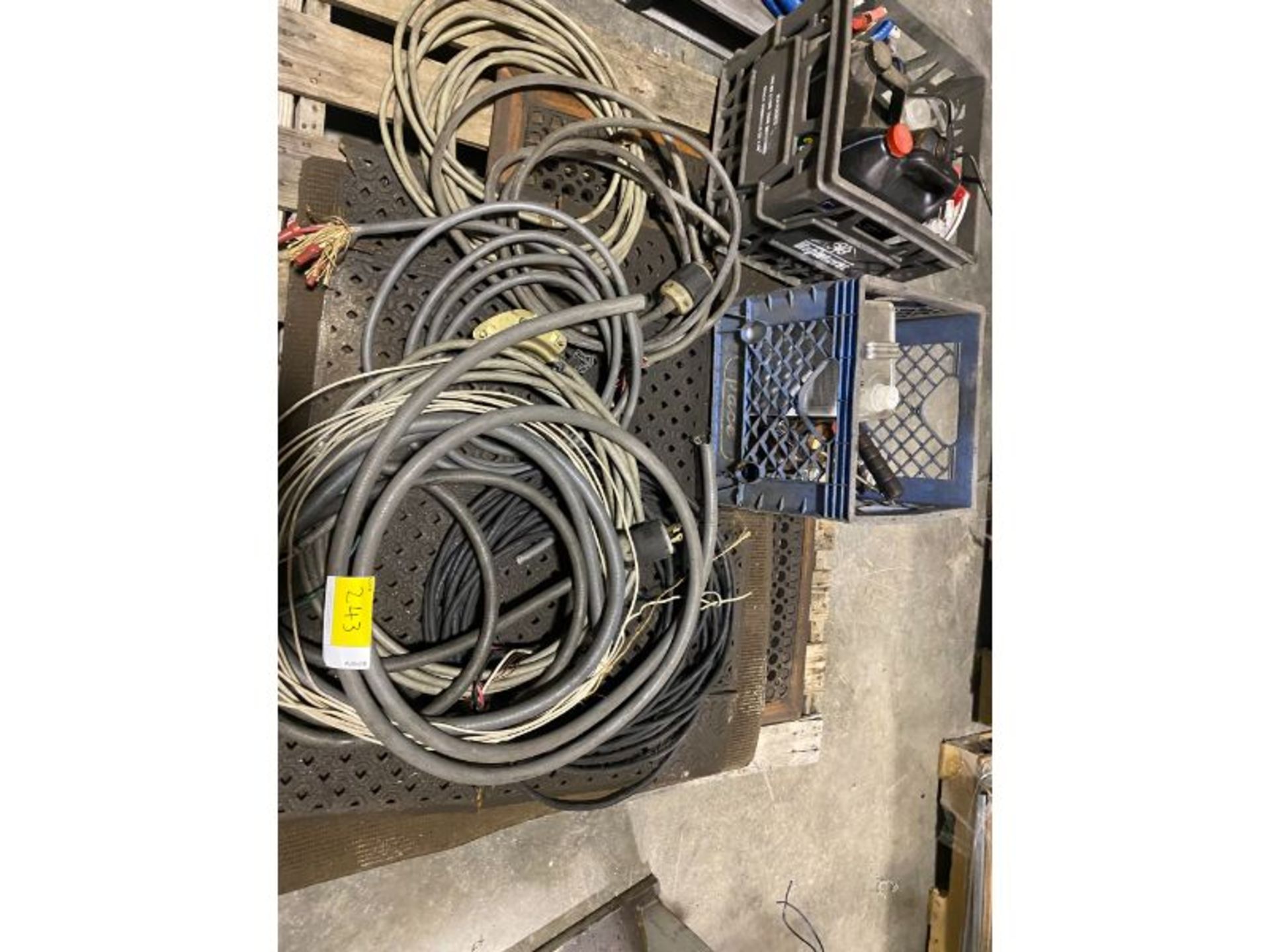 Electrical Cords, Oil Cans, Hydraulic Oil