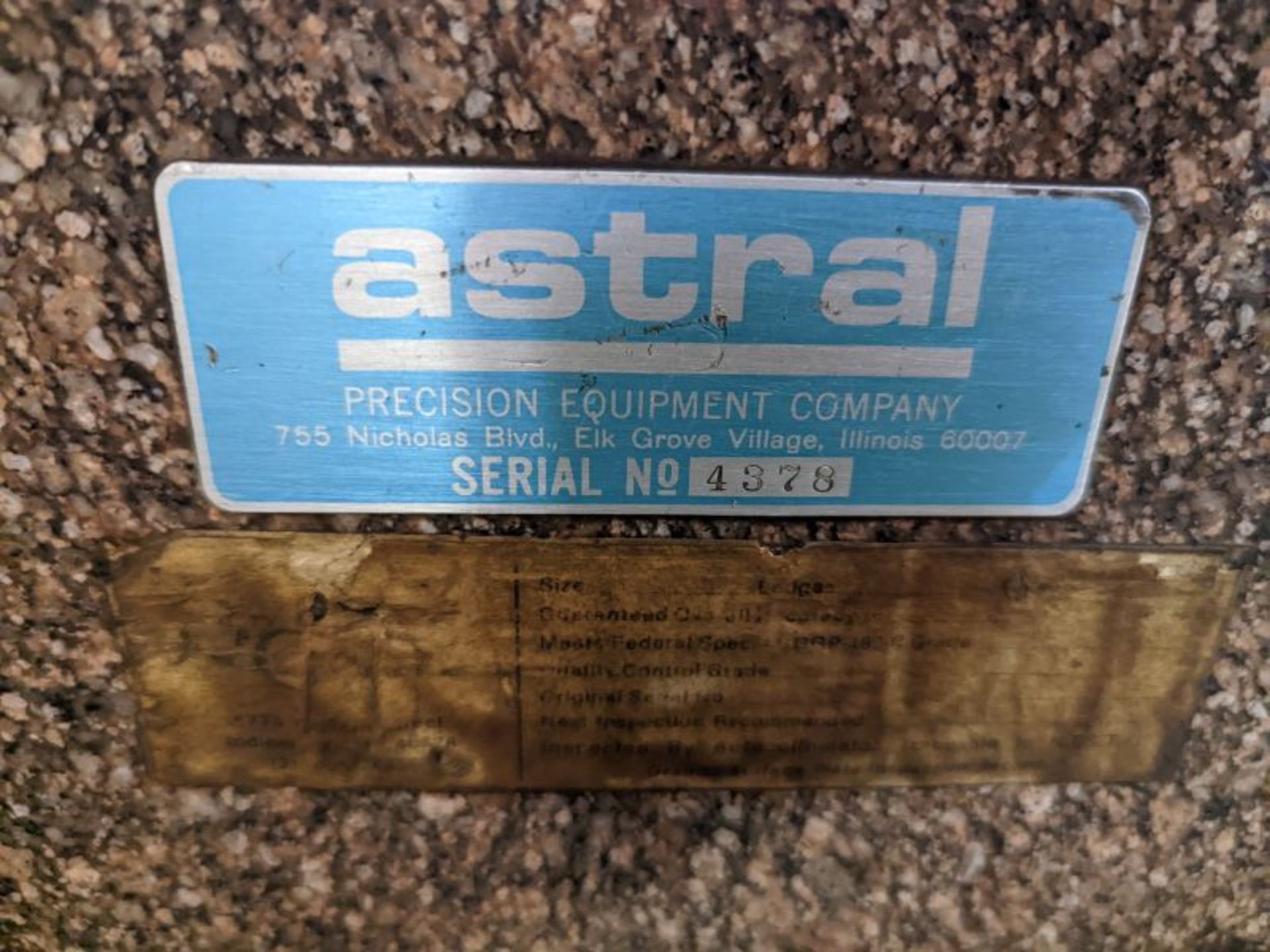 Astral 36"x24"x6" Precision Granite - Bild 4 aus 4