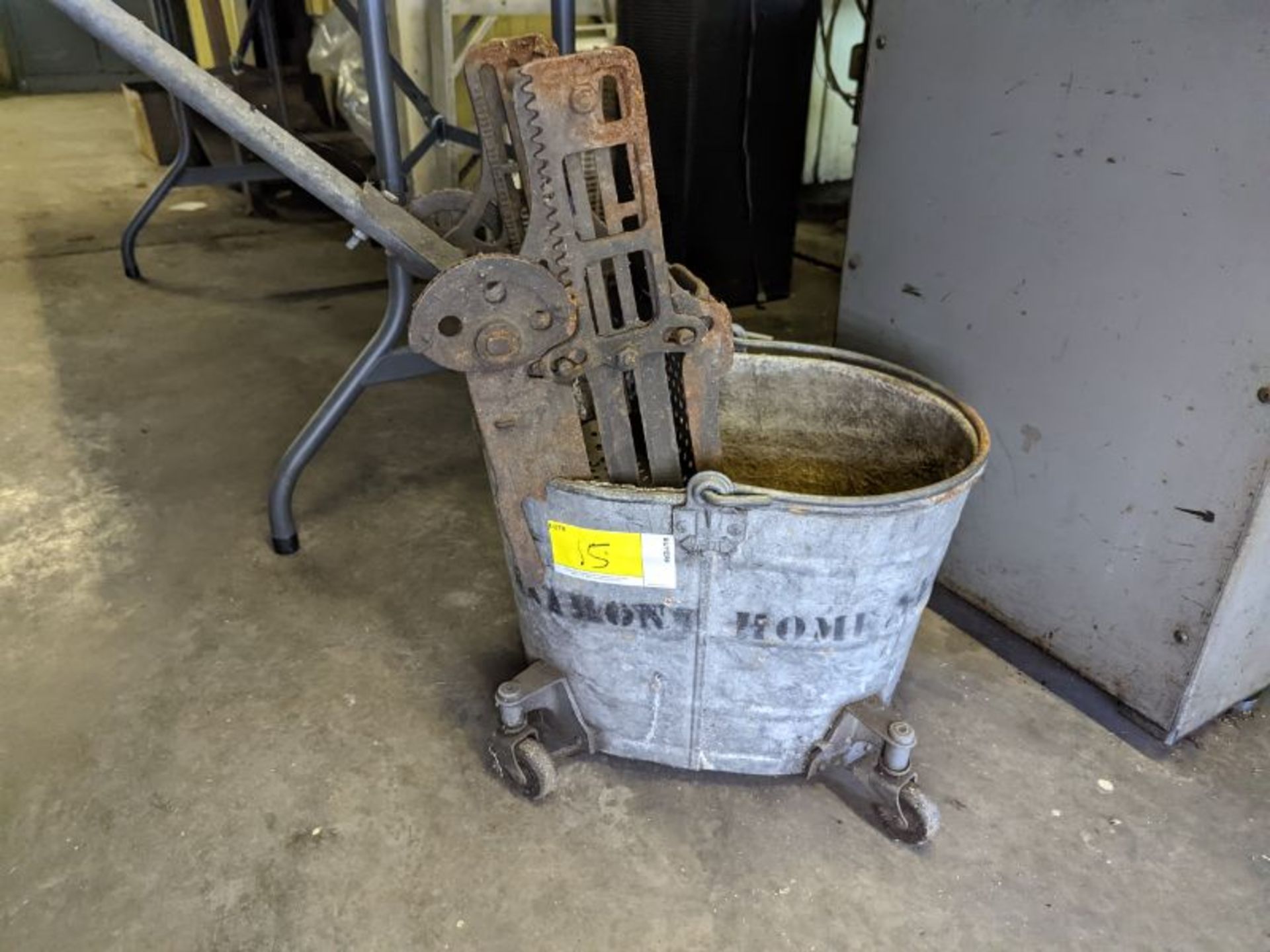 Vintage Mop Bucketd - Image 2 of 2