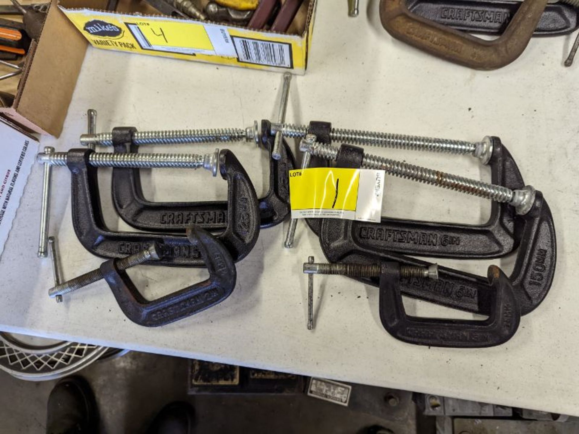 C Clamps 3" x2 5" x2 6" x2