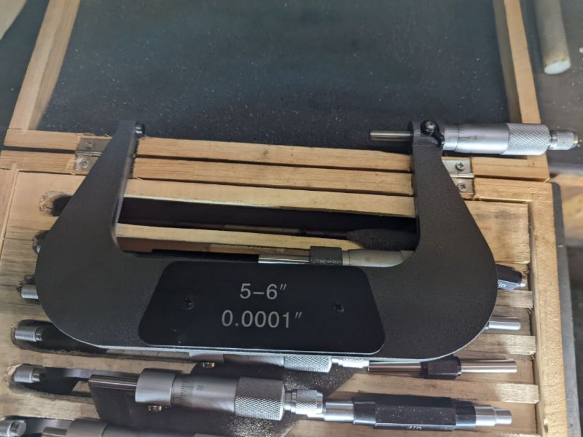 6Pc Micrometer Set With Standards - Image 3 of 4