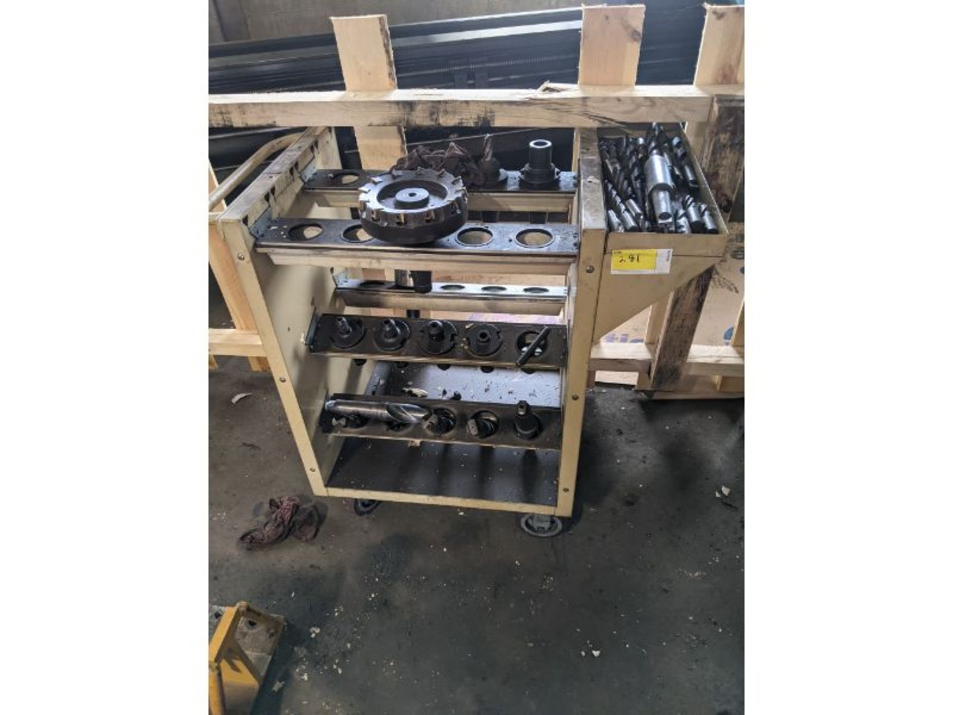 50 Taper Tool Cart With Tools