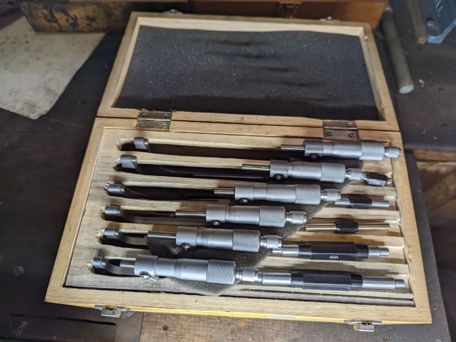 6Pc Micrometer Set With Standards - Image 2 of 4