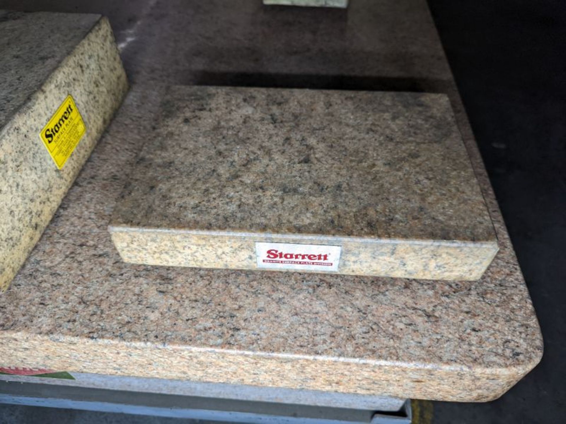 3Pc Granite Plate Lot - Image 5 of 6