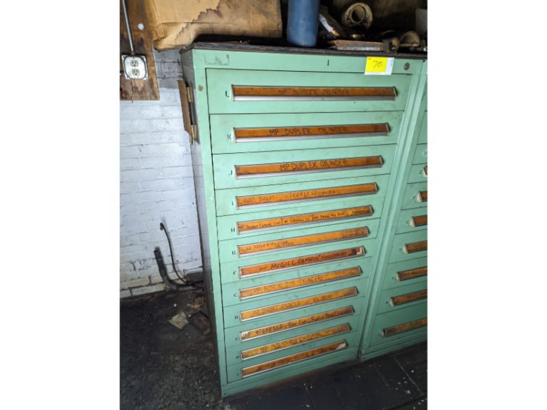 Vidmar Cabinet With Seals And Bearings 30In Width 60In Height 28In Depth