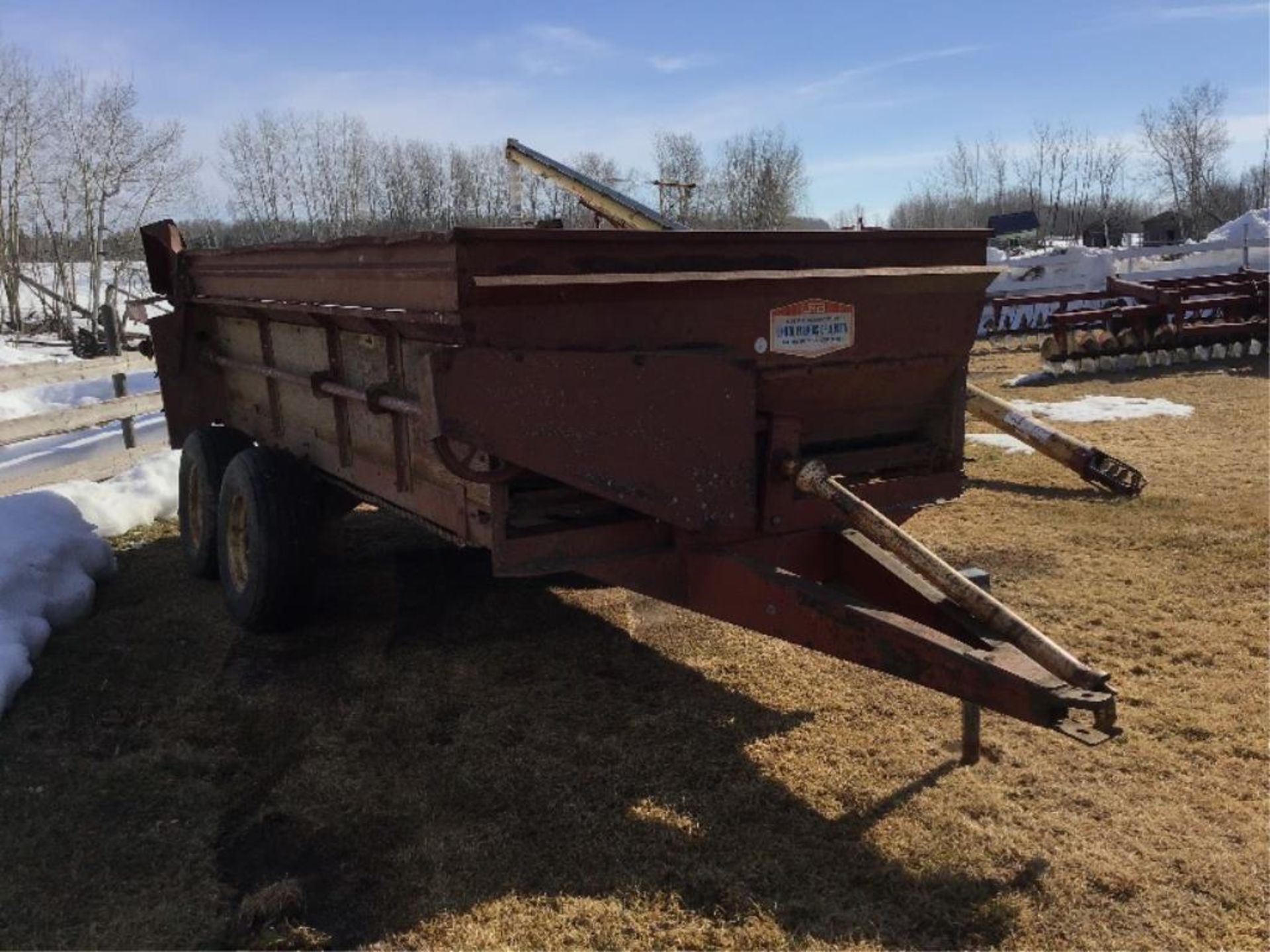 UFA T/A Manure Spreader 540PTO, 11L-15 Tires - Image 2 of 4