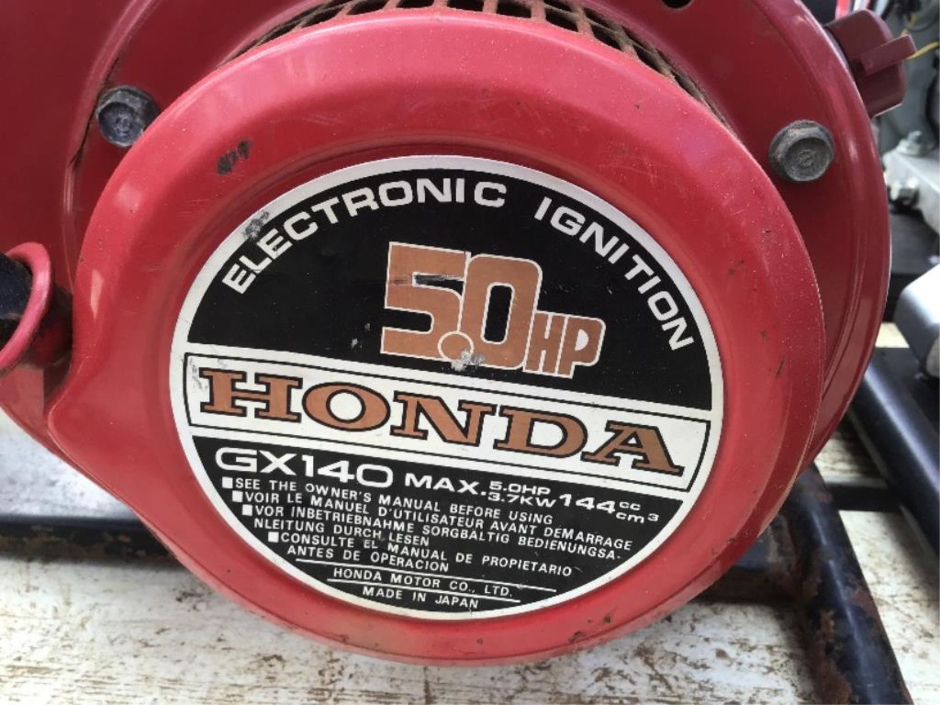 5hp Honda 3in Water Pump - Image 2 of 2