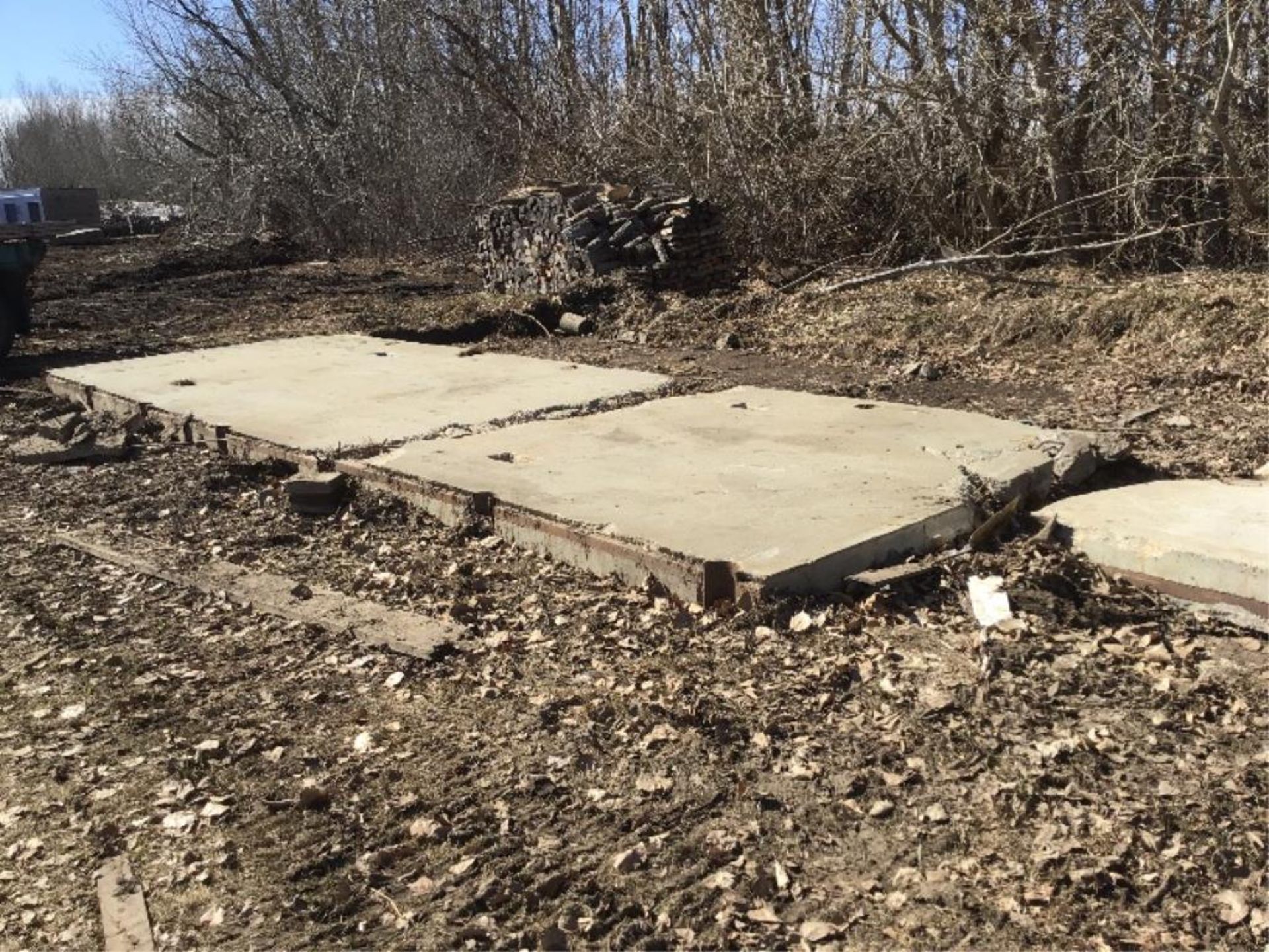 Medium Concrete Pad 10 ft by 30 ft Lot #s" 186, 187, & 188 Selling on Choice. Lot #s" 186, 187, &