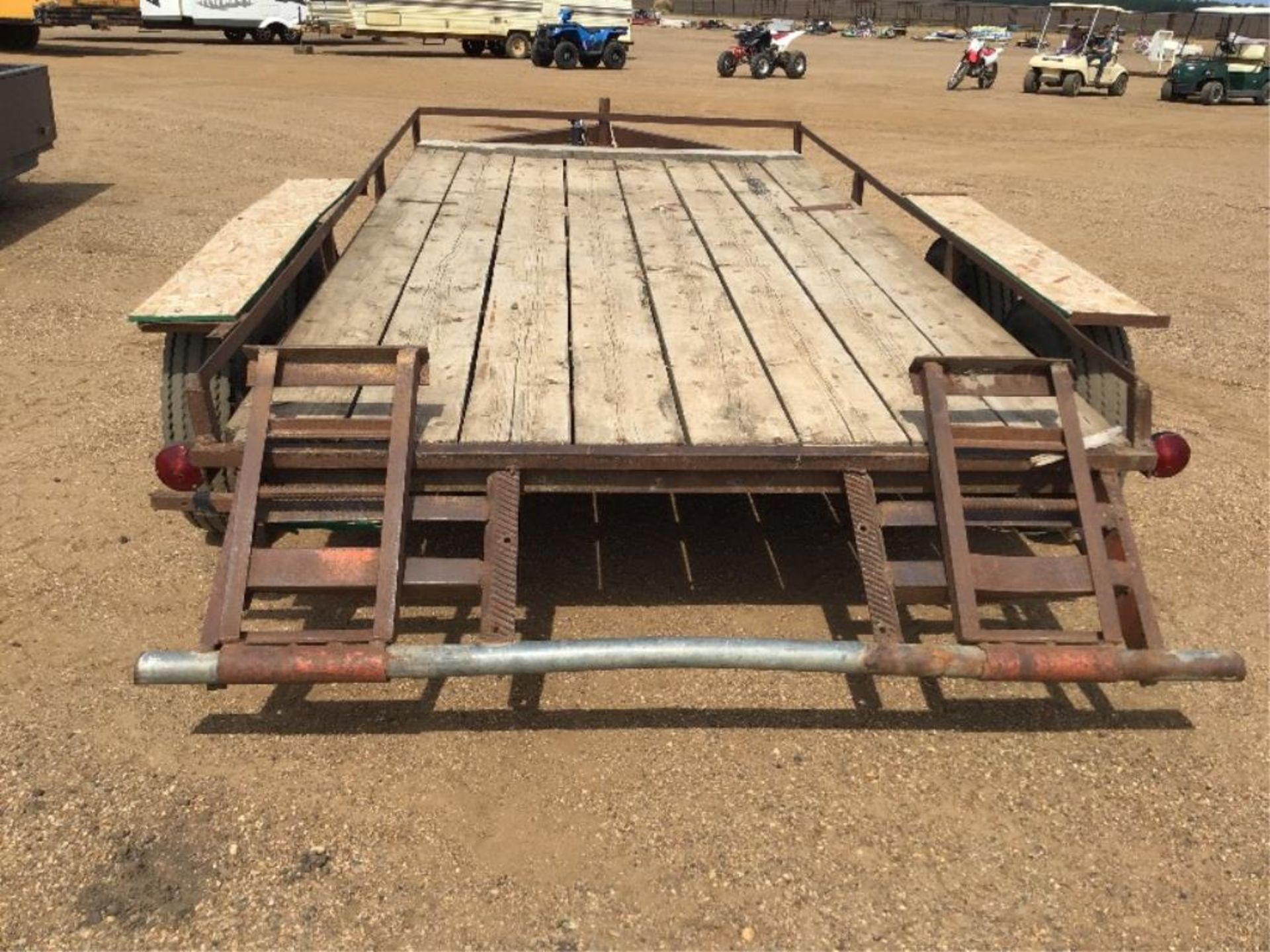 T/A Farm Trailer NO VIN. Sells with Bill of Sale only. - Image 4 of 6