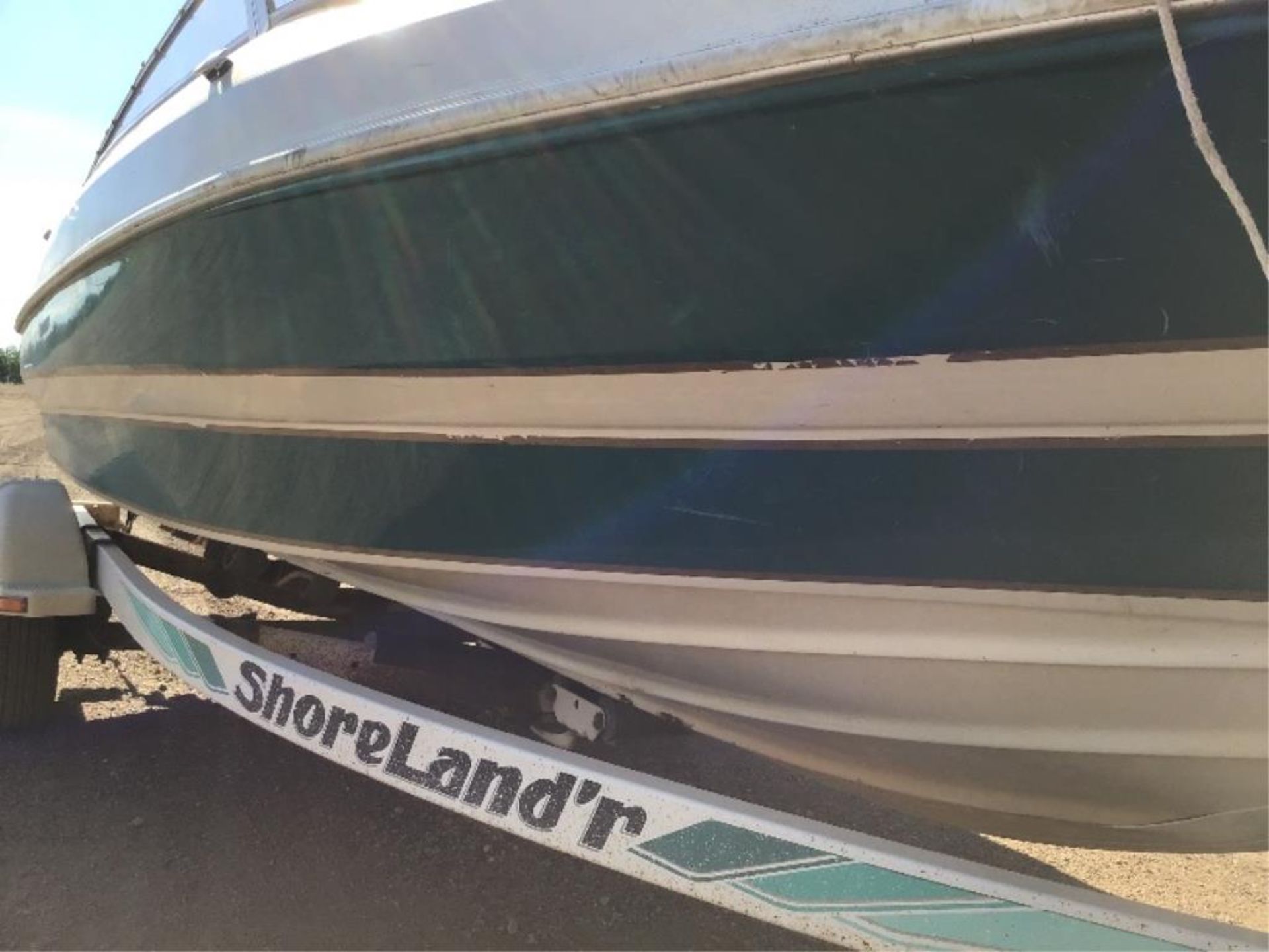 1995 Northstar 17Ft Fibreglass Boat & Shoreland'rr w/Johnson 120 Outboard Kicker s/n G 03229019 This - Image 10 of 11