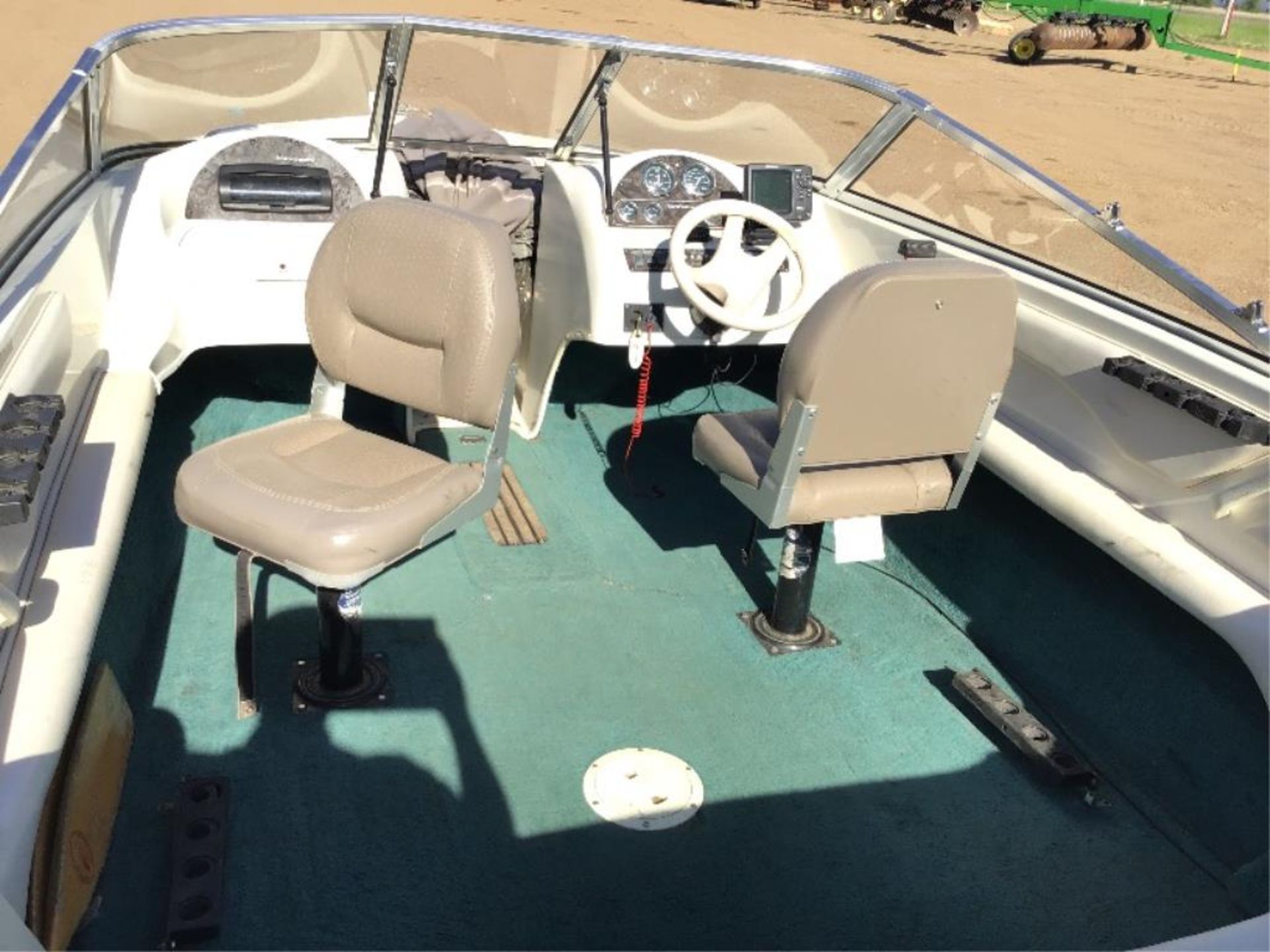 1995 Northstar 17Ft Fibreglass Boat & Shoreland'rr w/Johnson 120 Outboard Kicker s/n G 03229019 This - Image 6 of 11