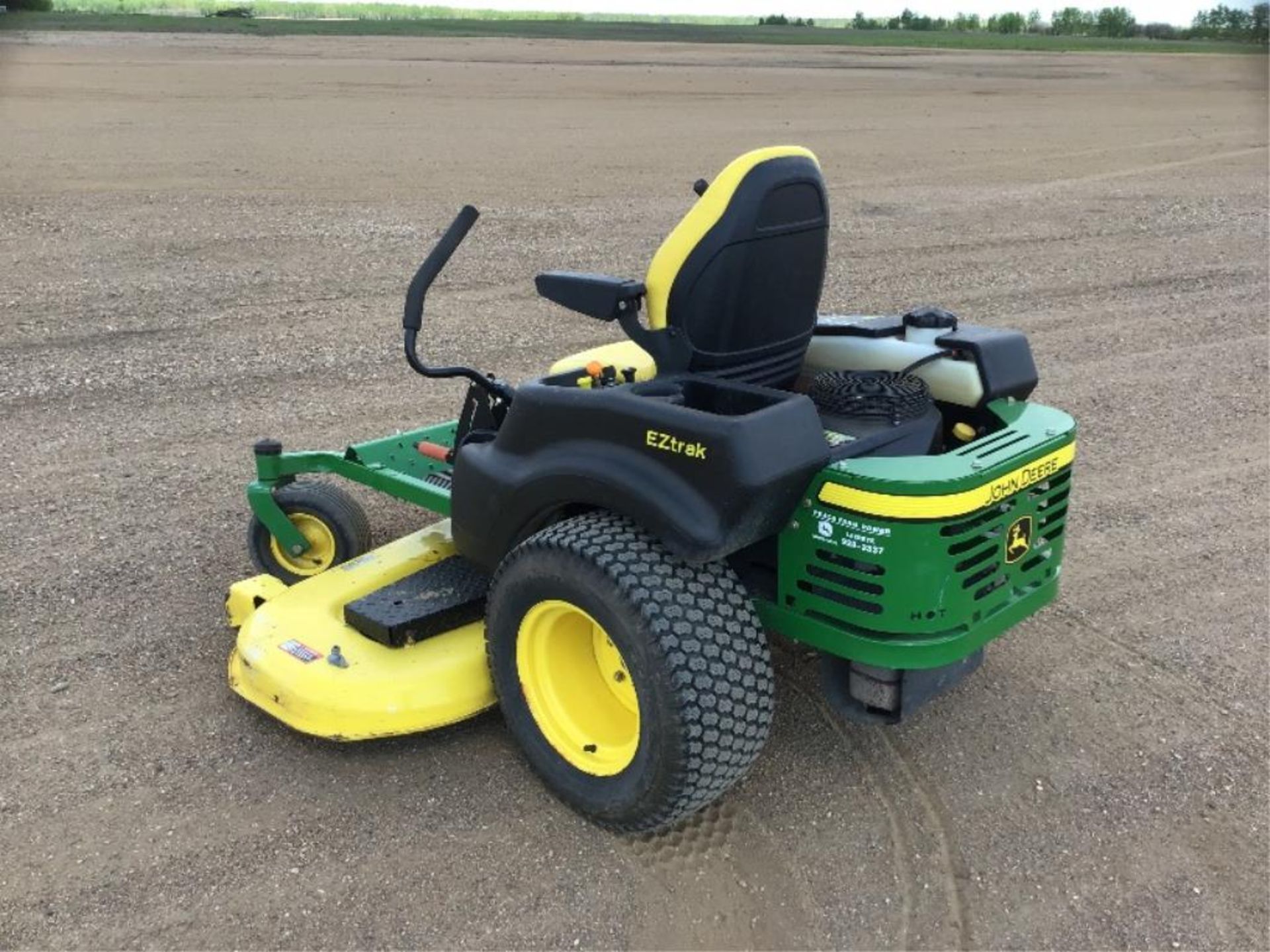 2008 John Deere Z465 EZtrak Zero Turn Mower VIN MOX465EO42733 62in Cut, 25hp Eng, 317hrs, New - Image 4 of 9