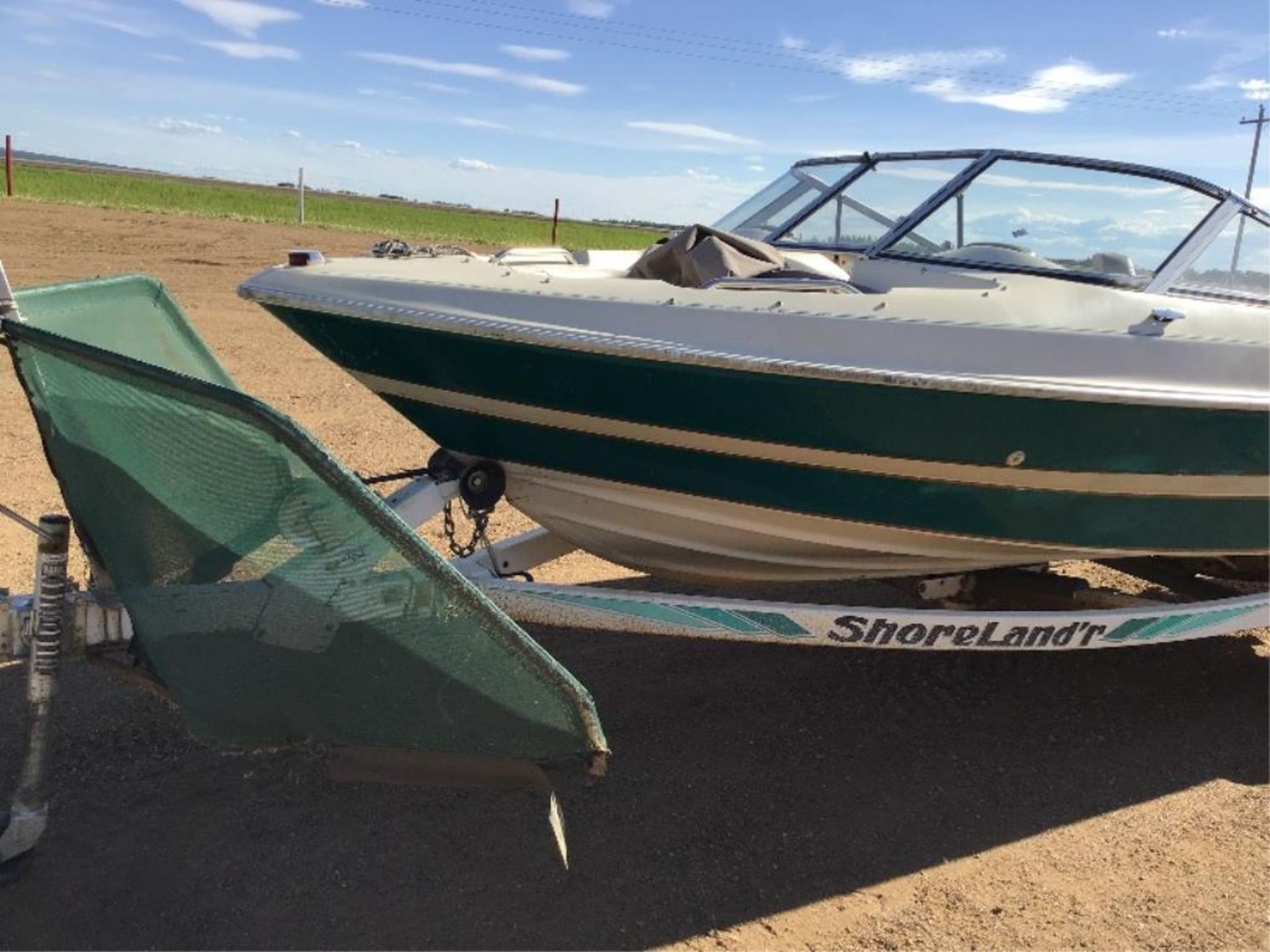 1995 Northstar 17Ft Fibreglass Boat & Shoreland'rr w/Johnson 120 Outboard Kicker s/n G 03229019 This - Image 7 of 11