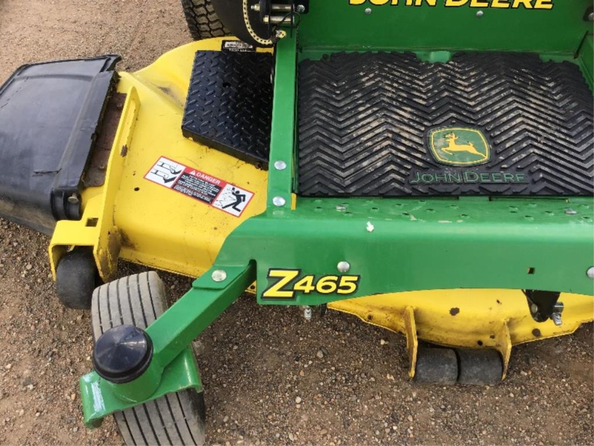 2008 John Deere Z465 EZtrak Zero Turn Mower VIN MOX465EO42733 62in Cut, 25hp Eng, 317hrs, New - Image 6 of 9